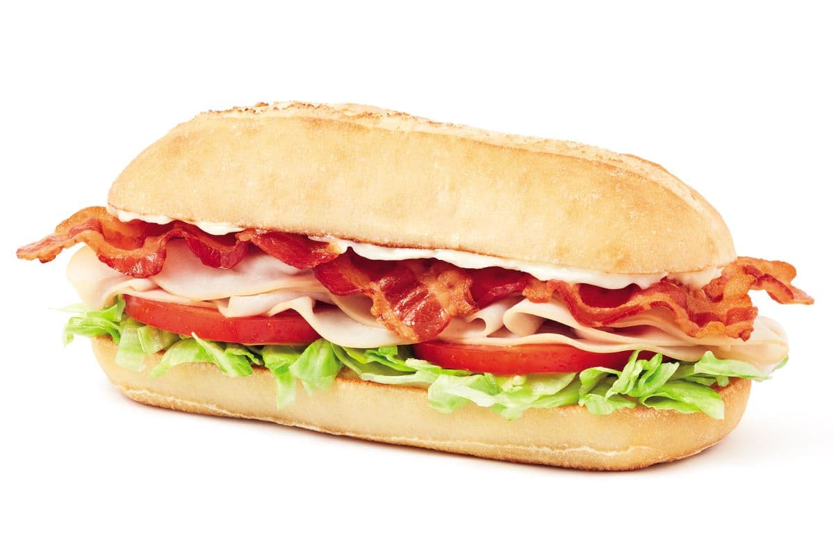 Turkey Bacon Club Sandwich