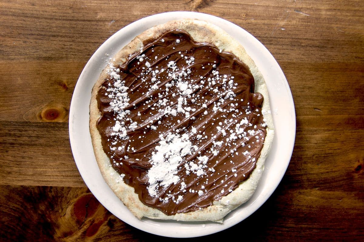 Pizza au Nutella / Nutella Pizza