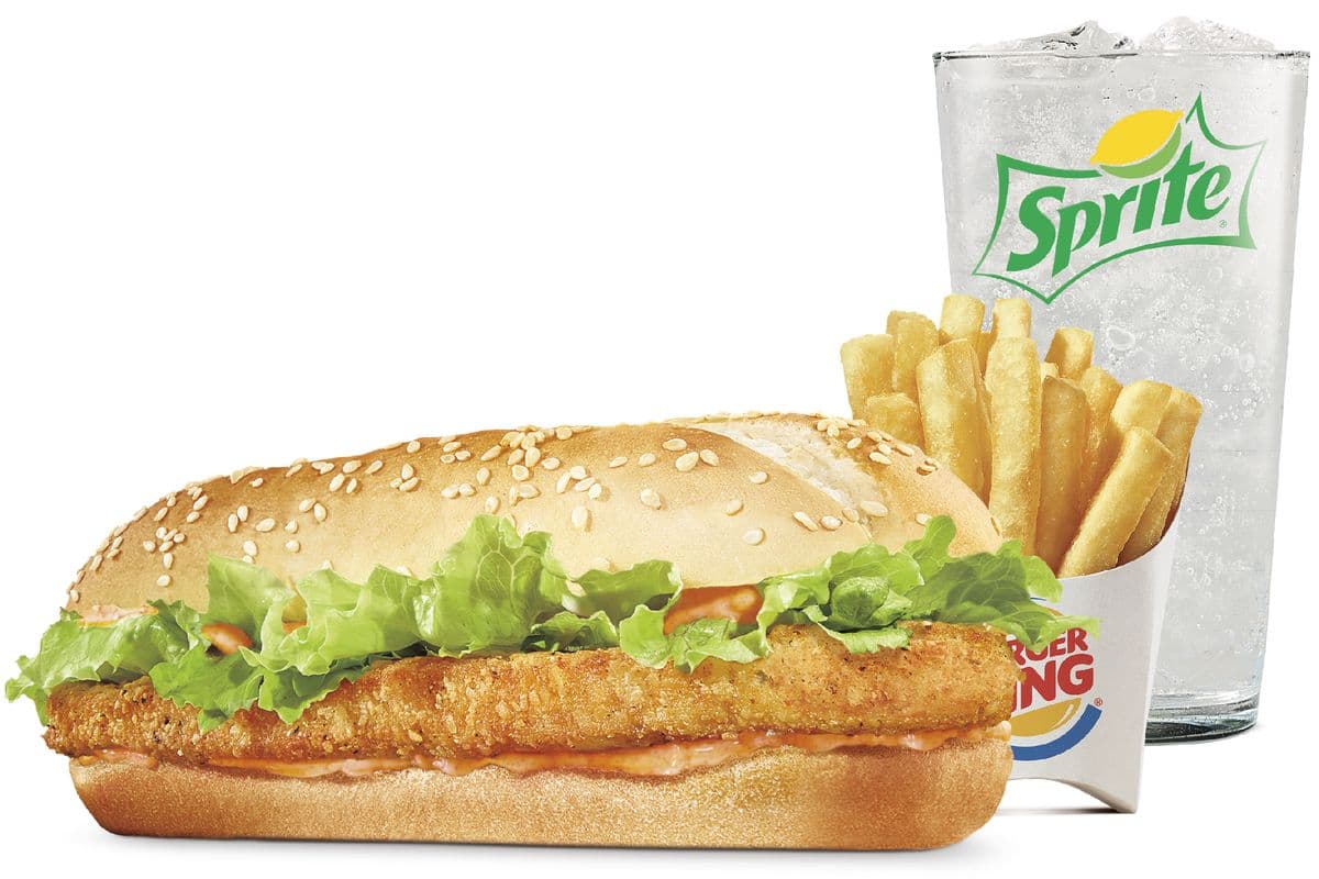 Spicy Original Chicken Sandwich Meal (1080-1380 Cals)