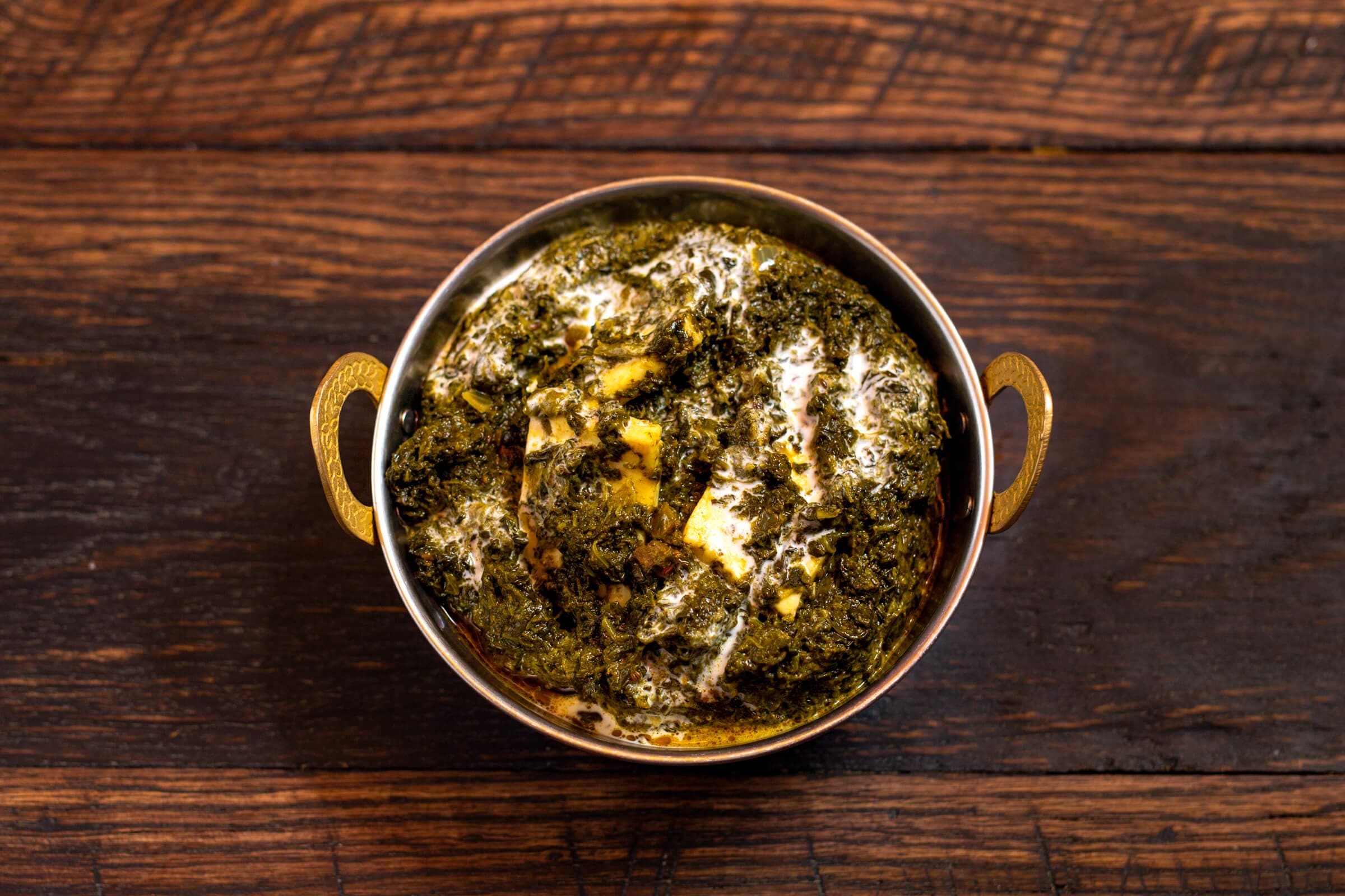 Palak or Spinach Paneer