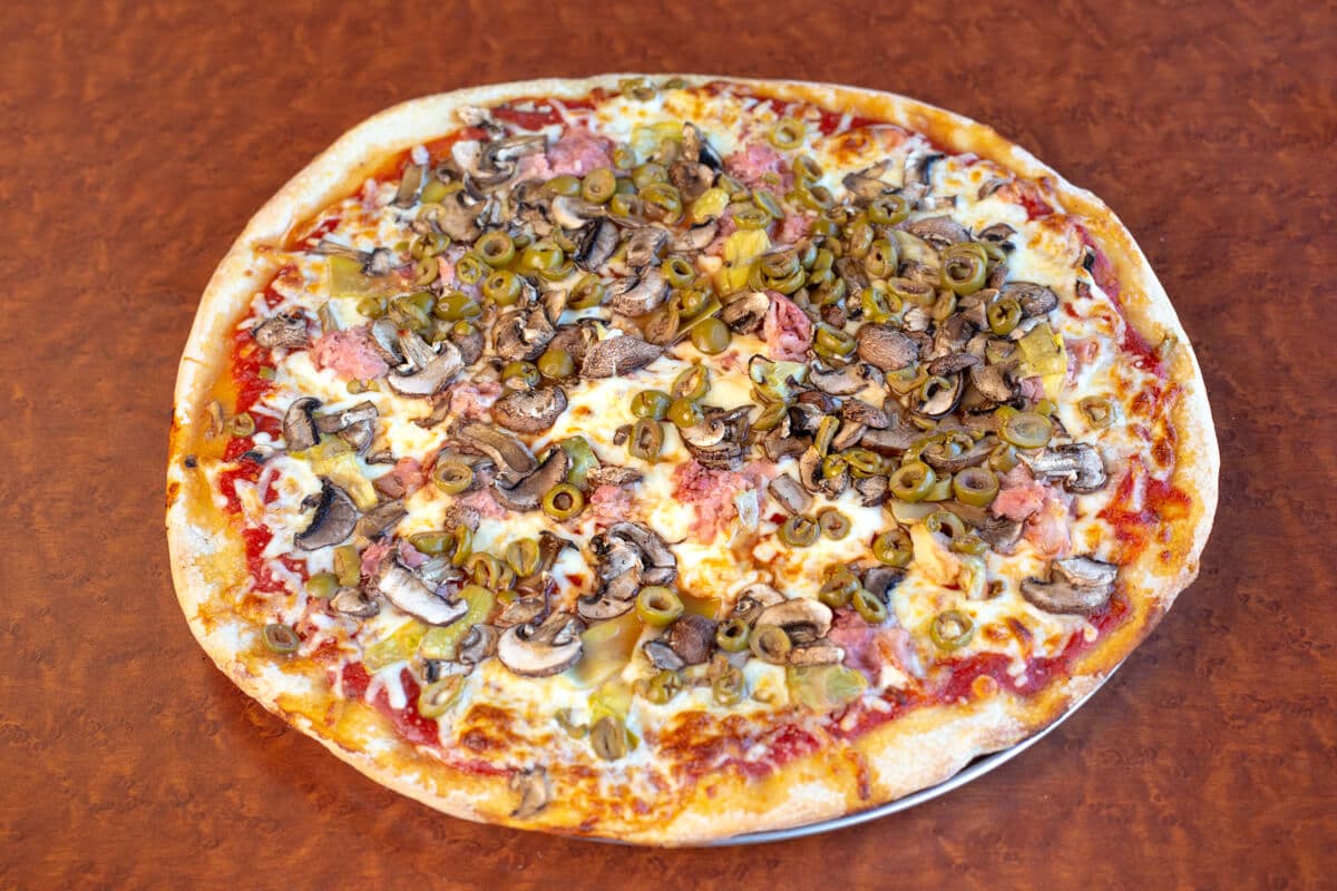 9. 12" Medium Capricciosa Pizza