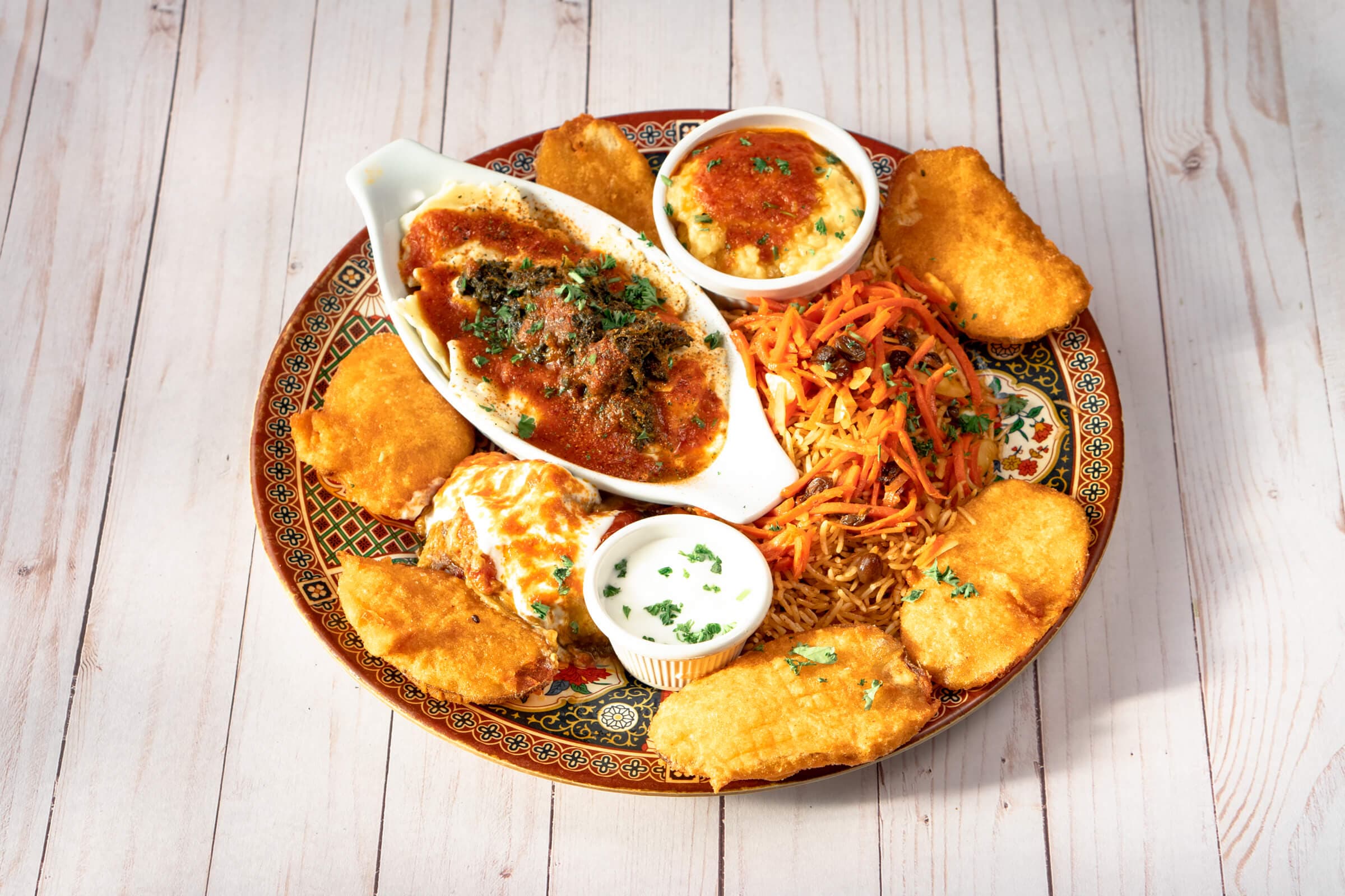 Vegetarian's Platter Delight