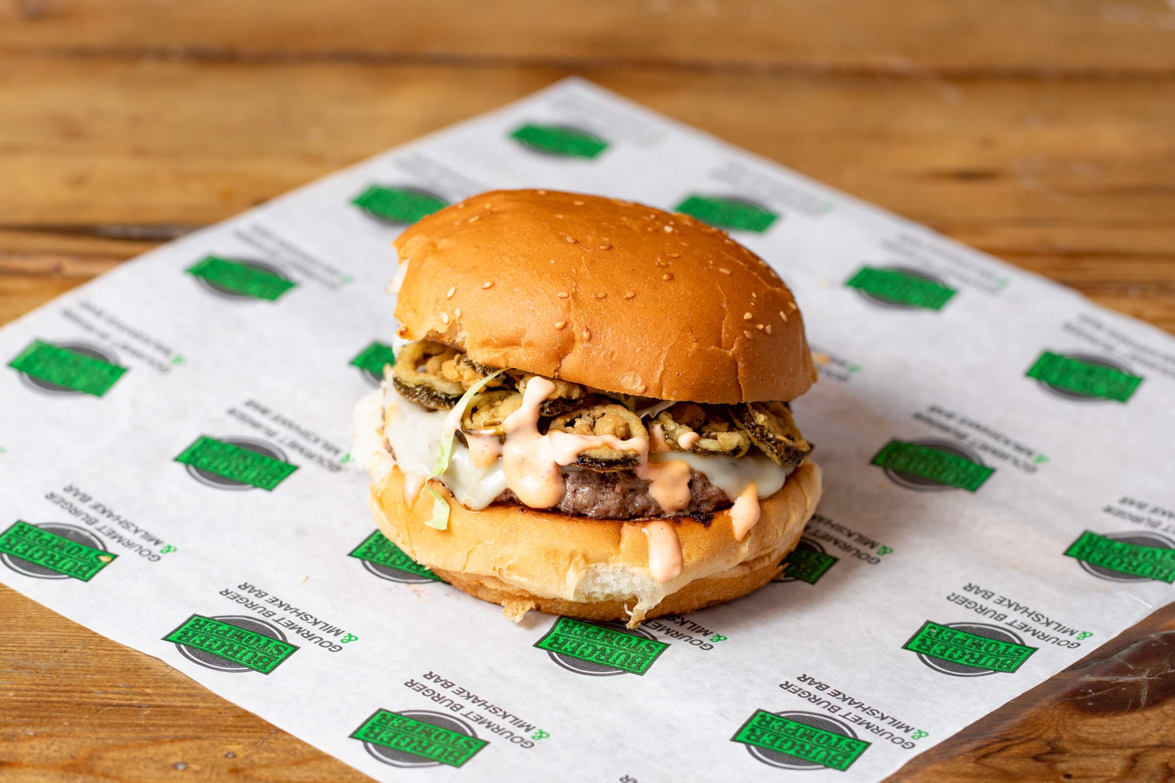 Spicy Jalapeno Burger