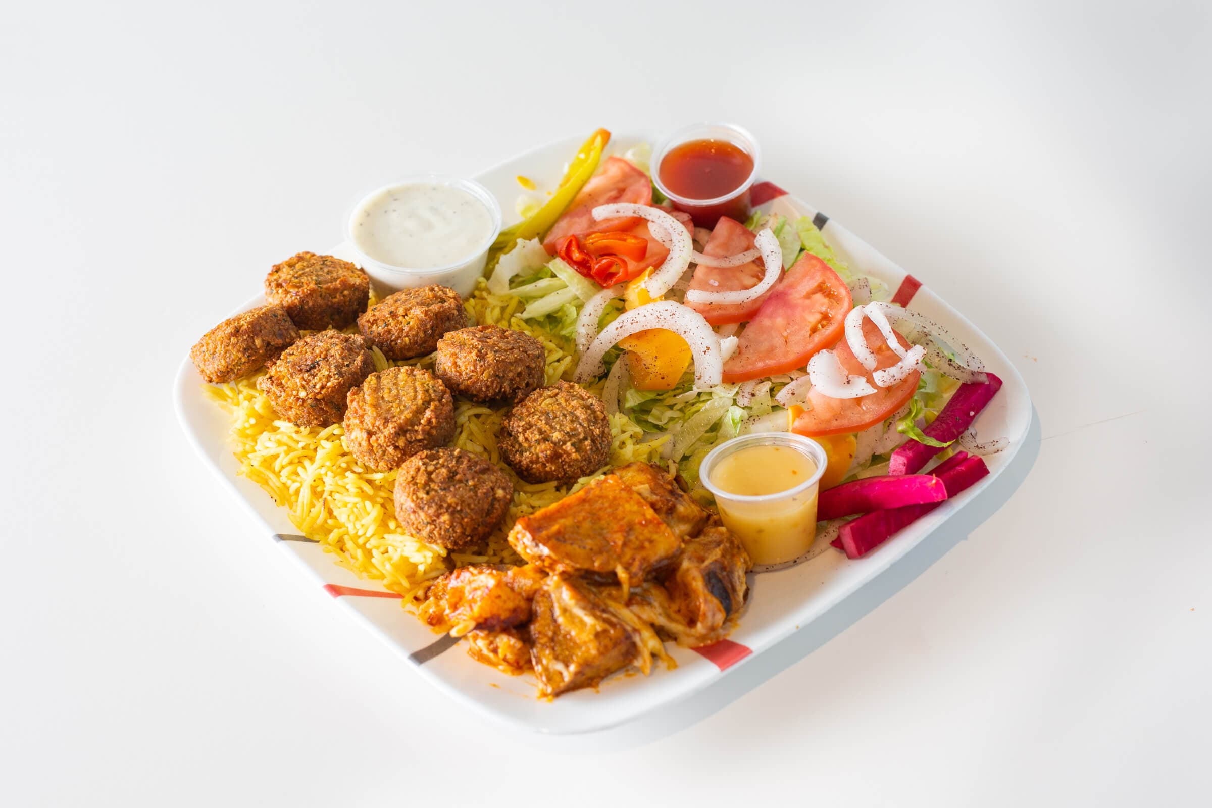 Astonishing Falafel Plate