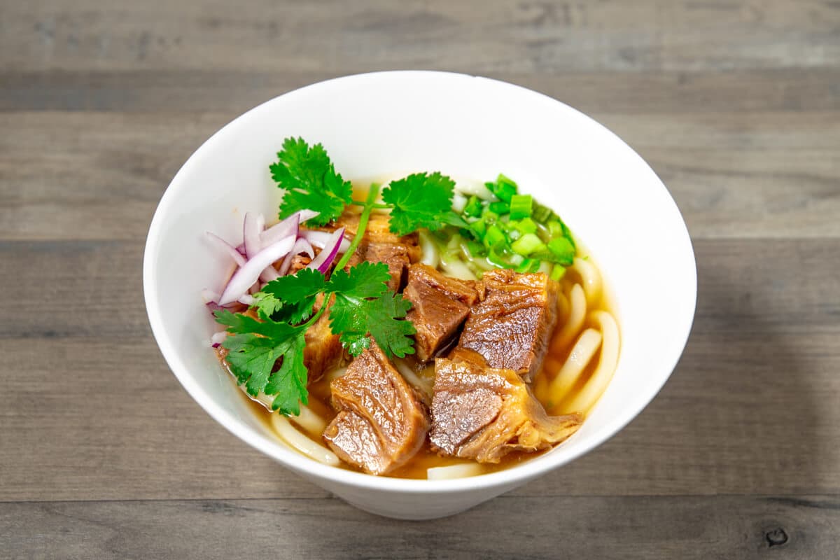 45. Macau-Style Stewed Beef Brisket Udon in Soup