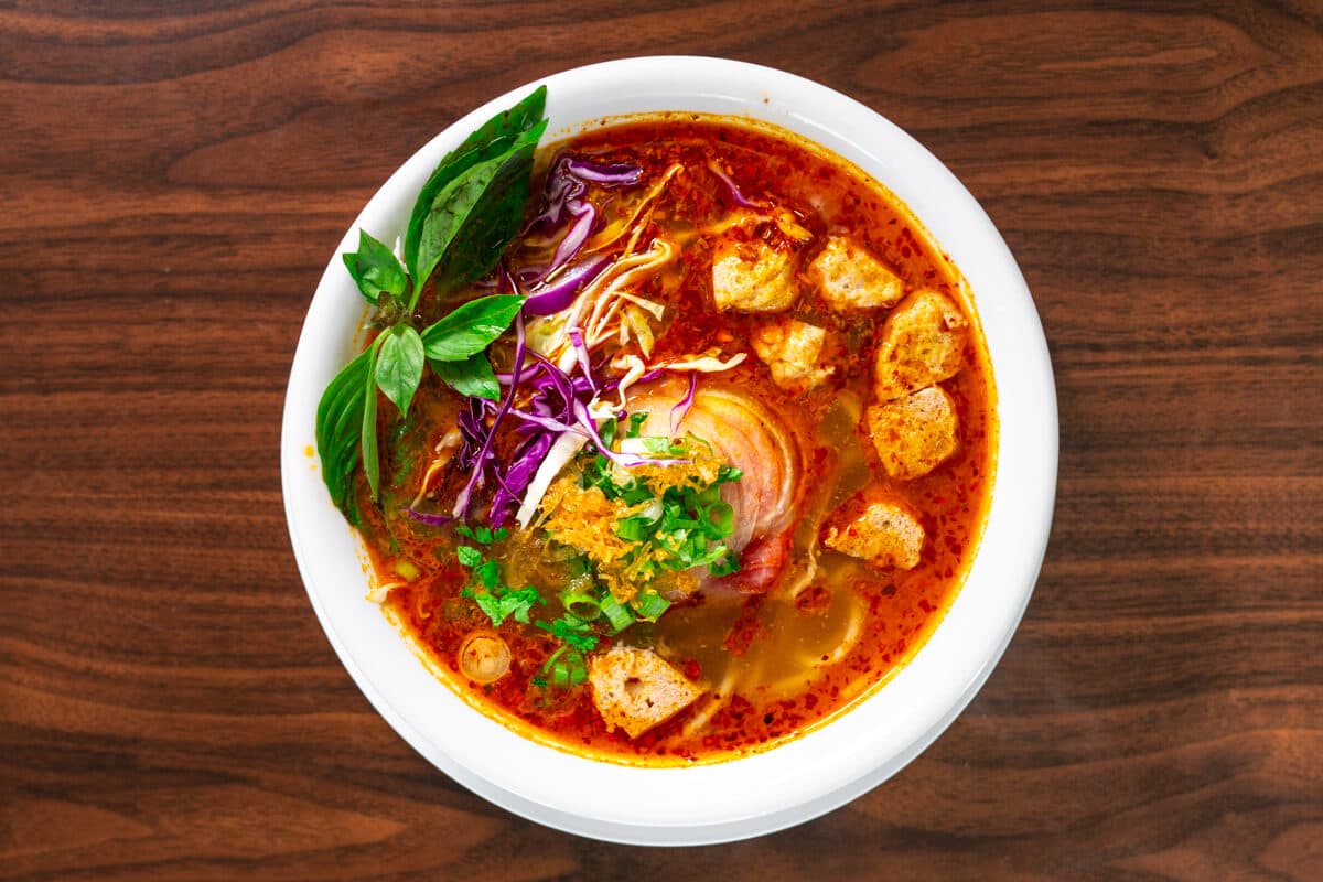 20. Hot and Spicy Beef Noodle Soup