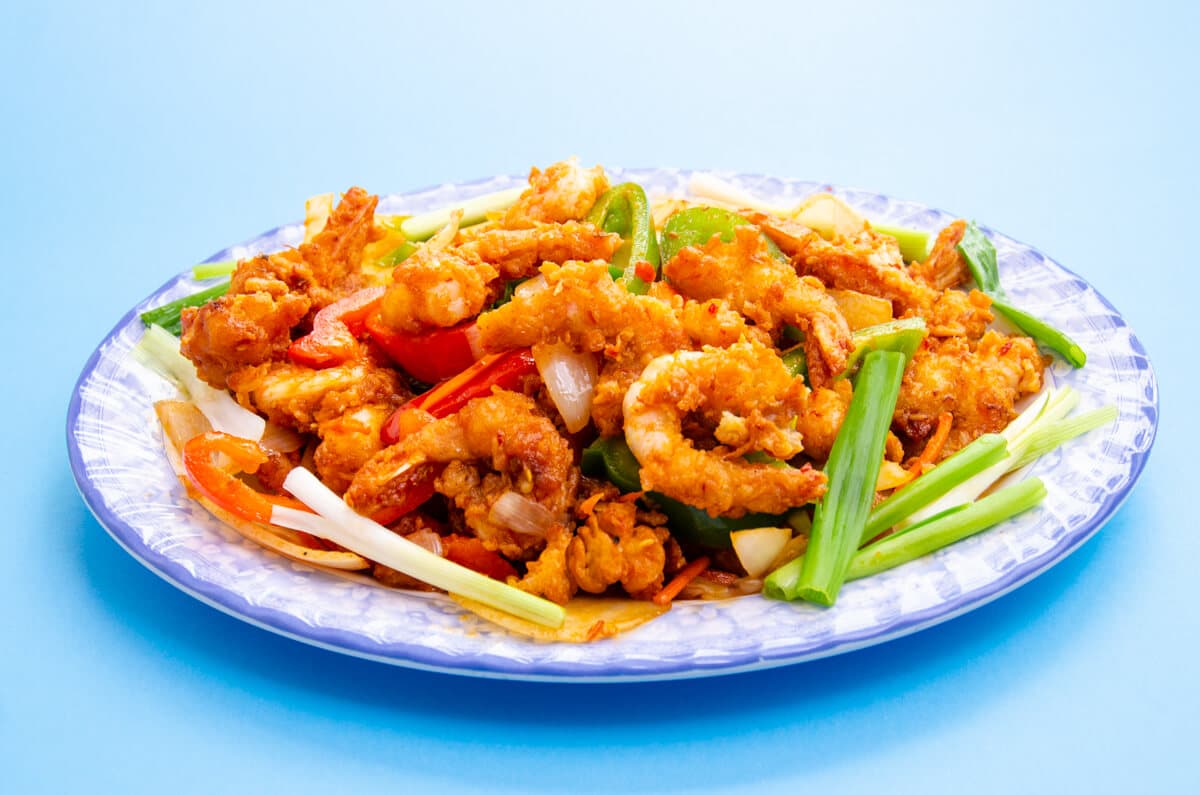 116. Fried Salt and Pepper Shrimp or Squid