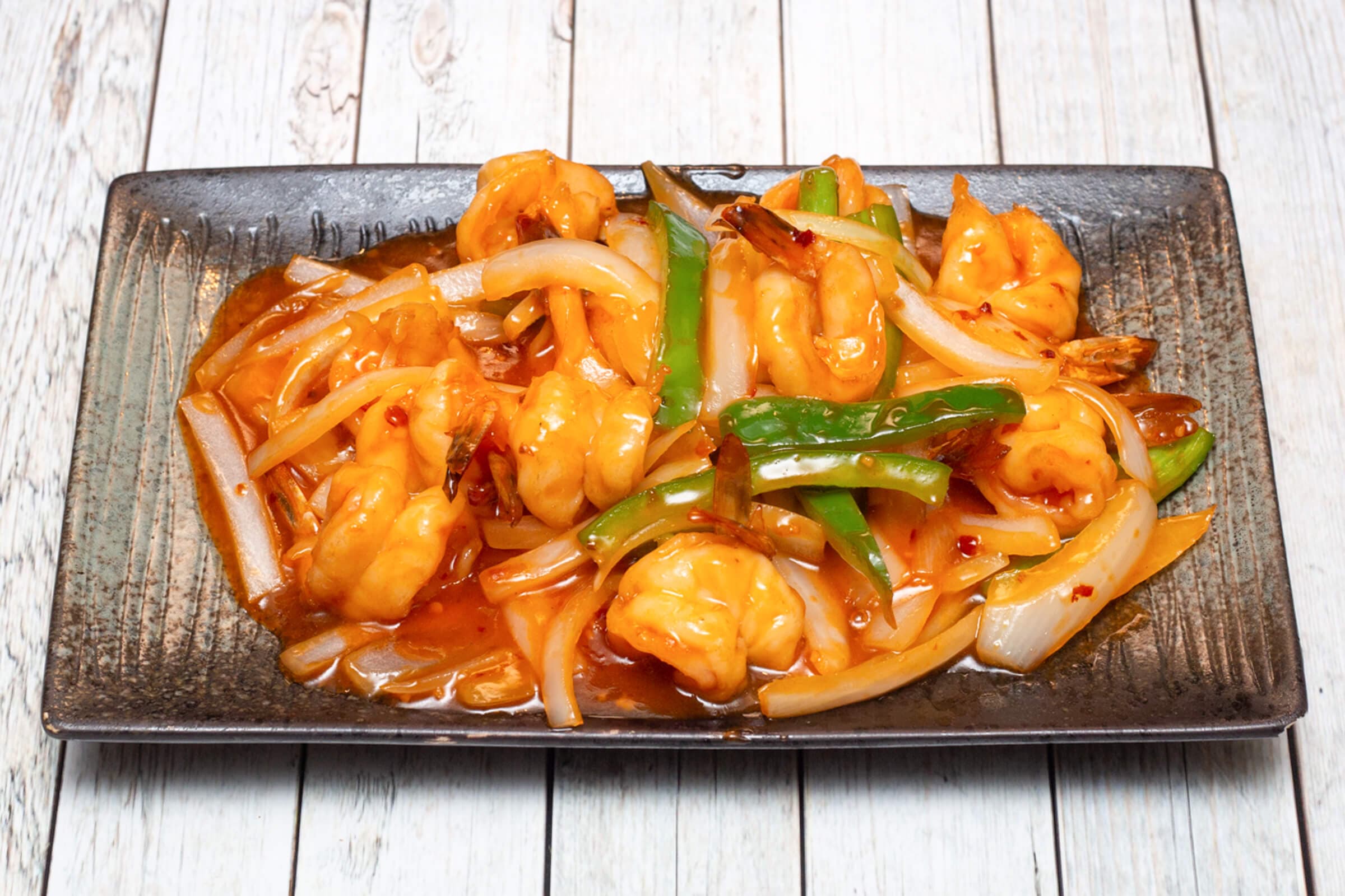 45. Crevettes széchuanais / Szechuan Shrimp