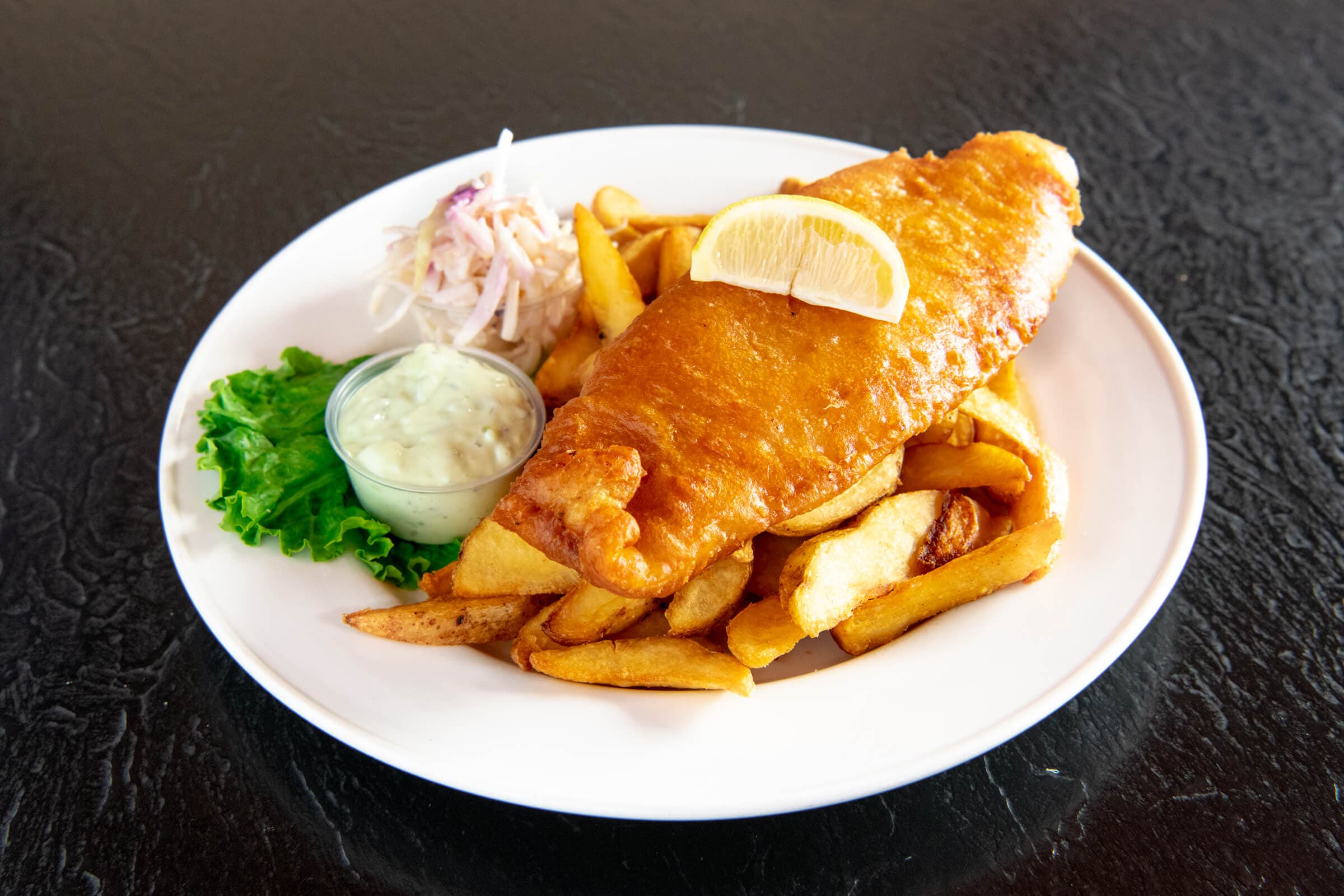 English-Style Fish and Chips