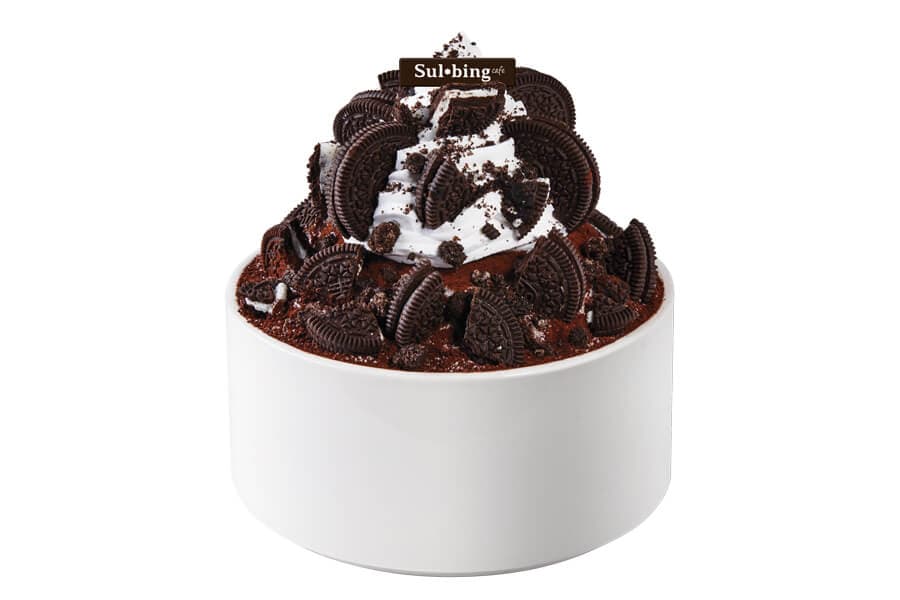6. Oreo Chocolate Bingsu