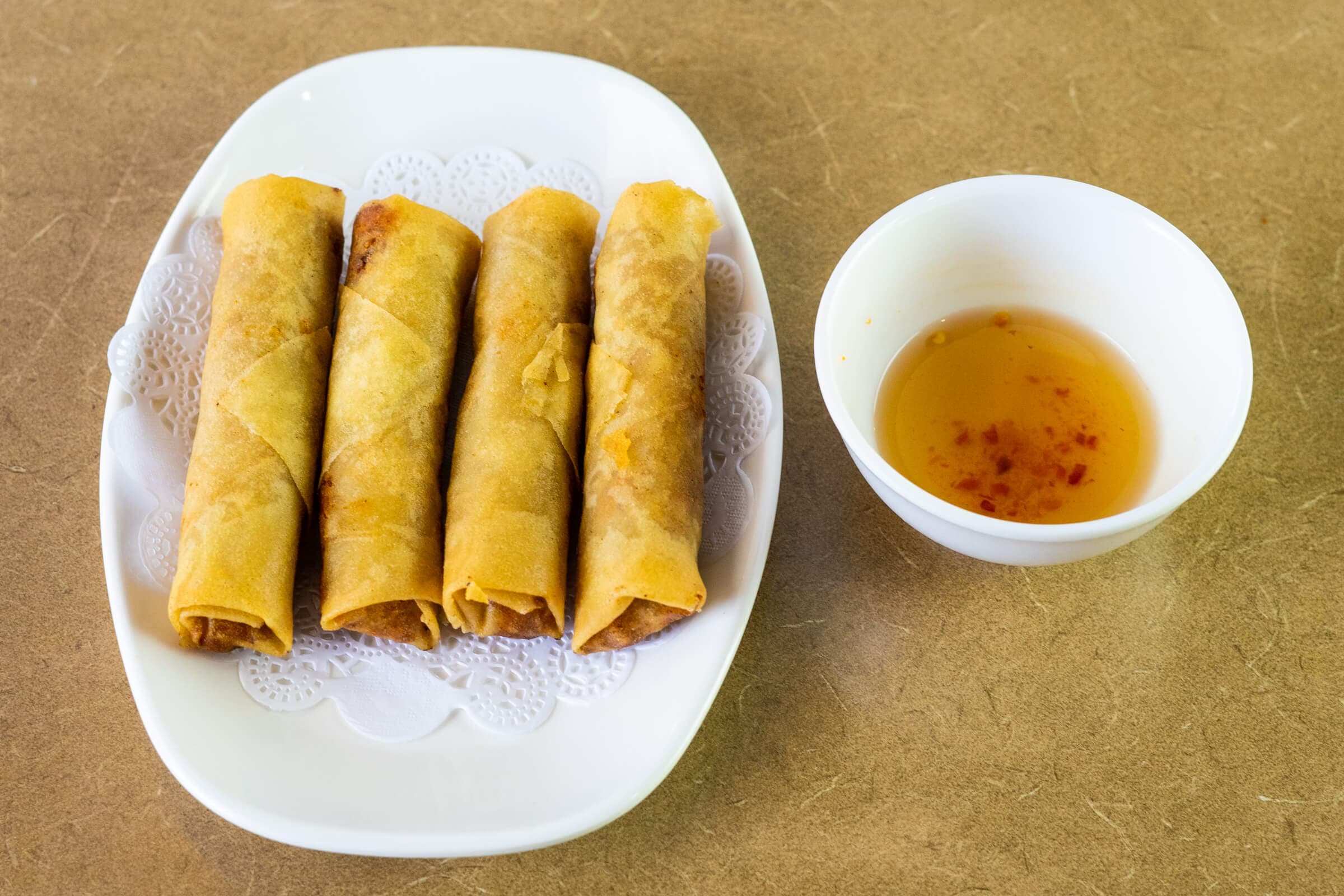 14. Deep-Fried Spring Rolls