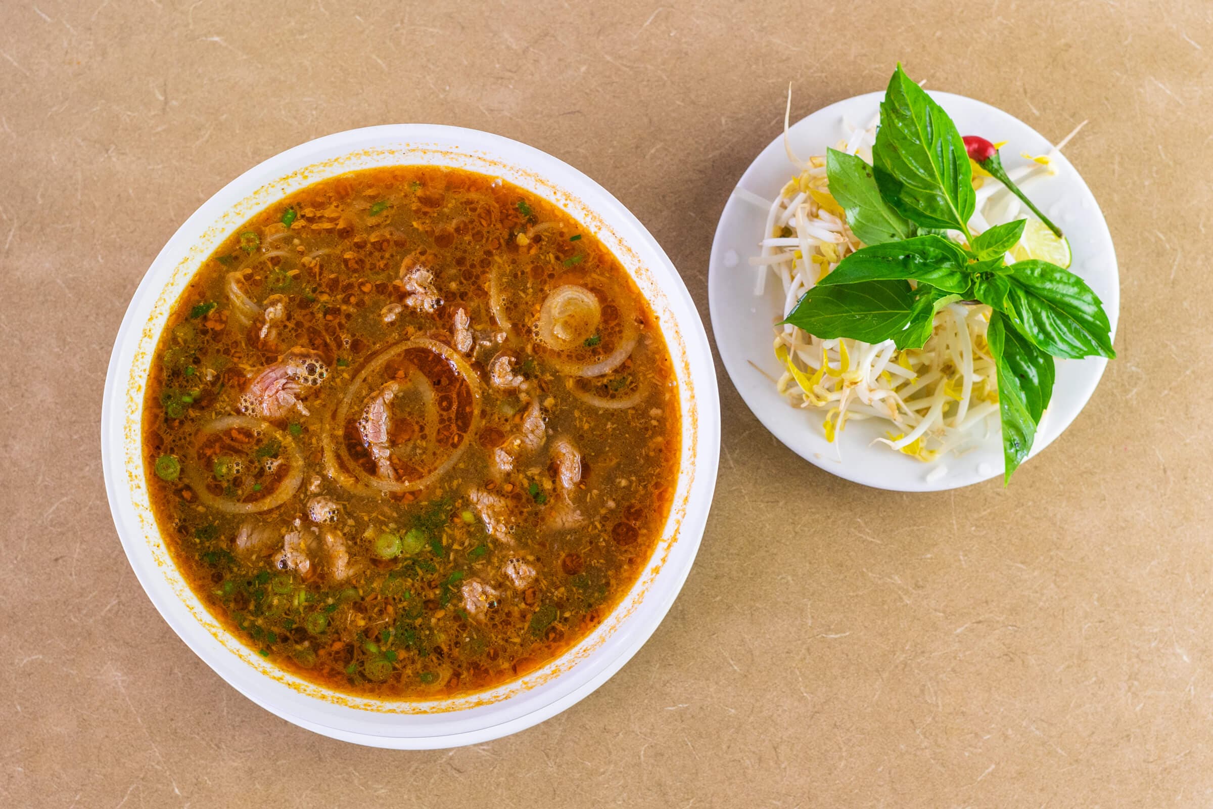 33. Satay Beef Pho