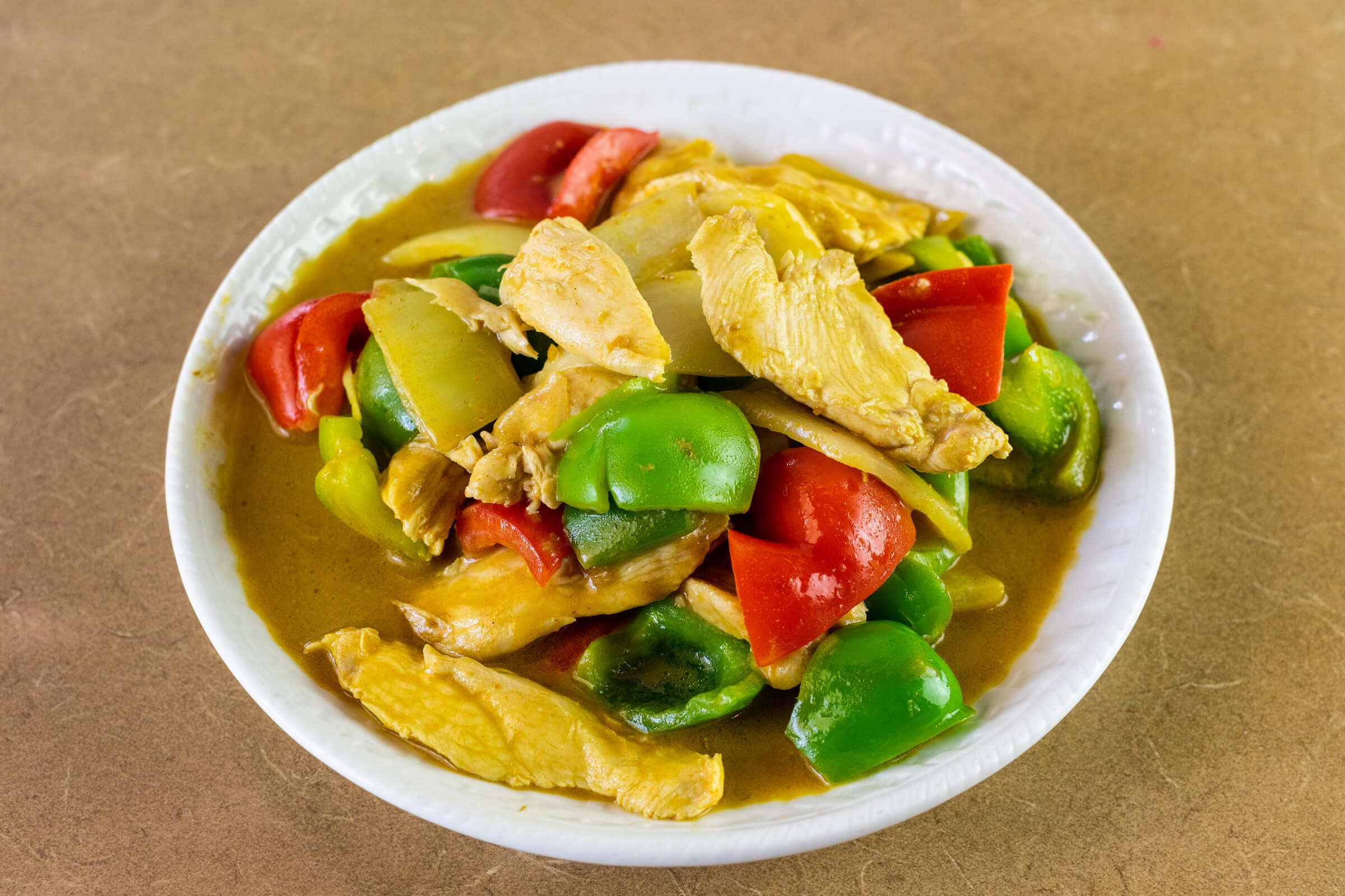 94. Stir-Fried Curry Chicken