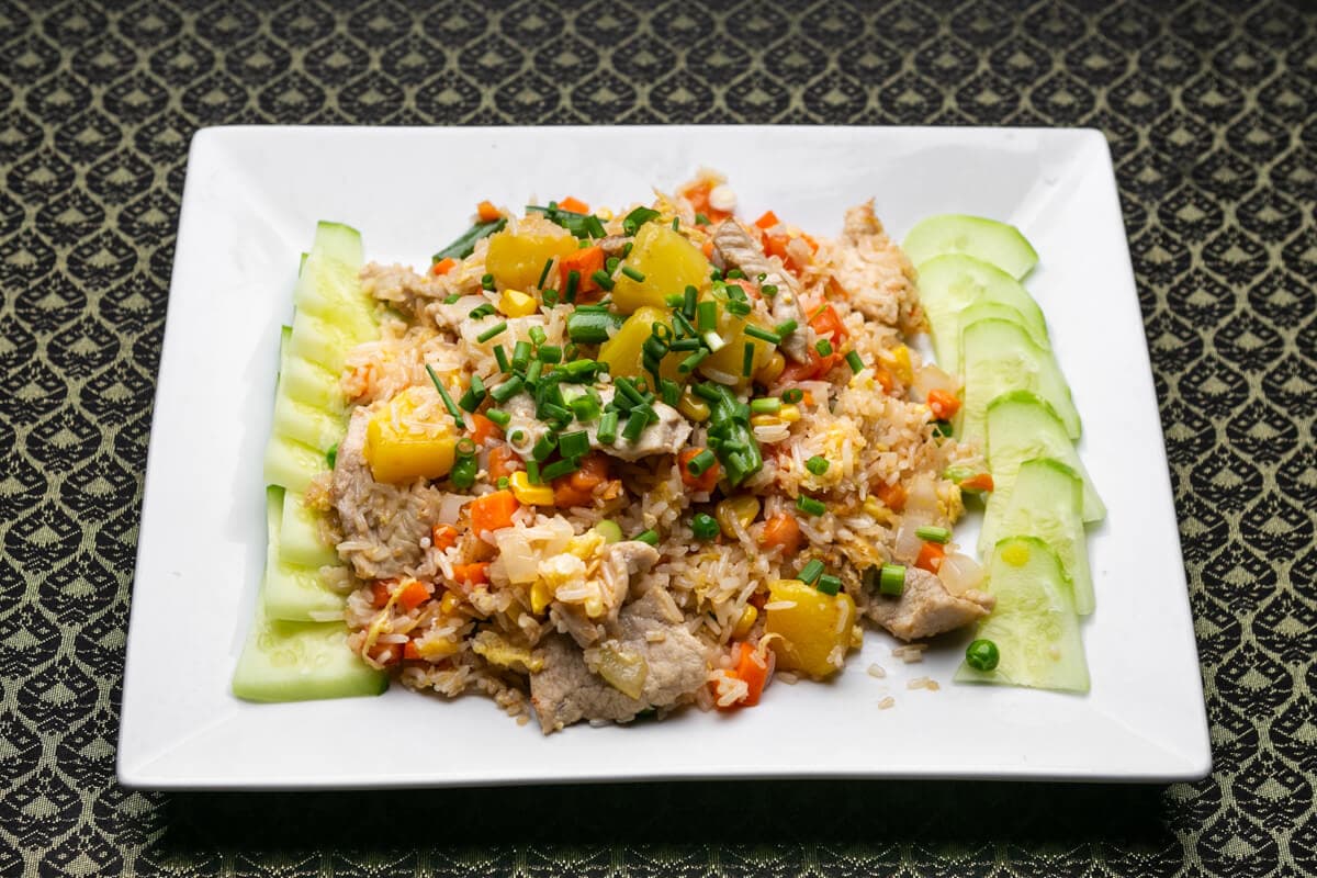 60. Pineapple Fried Rice
