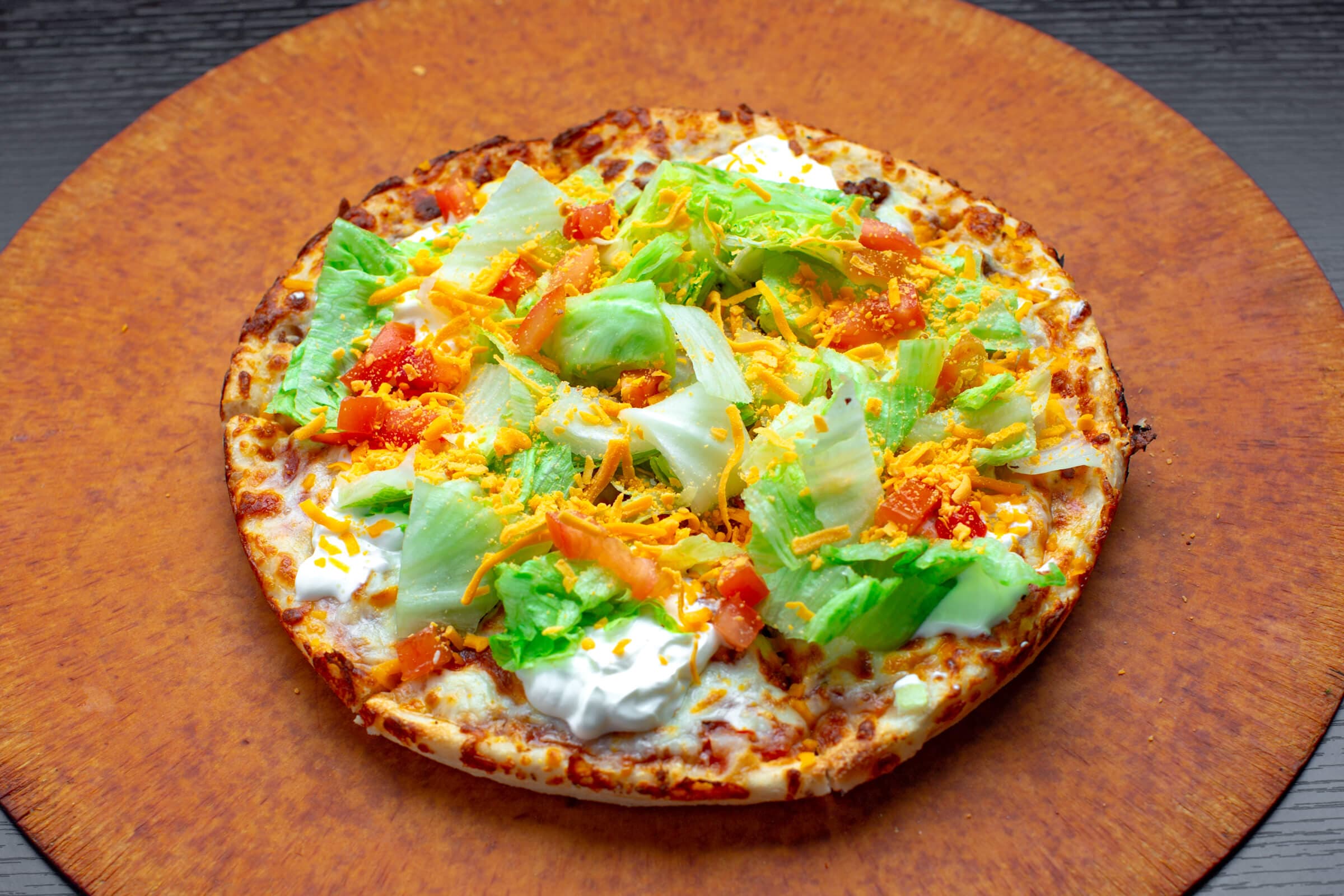 One 14" Large Taco Special Pizza
