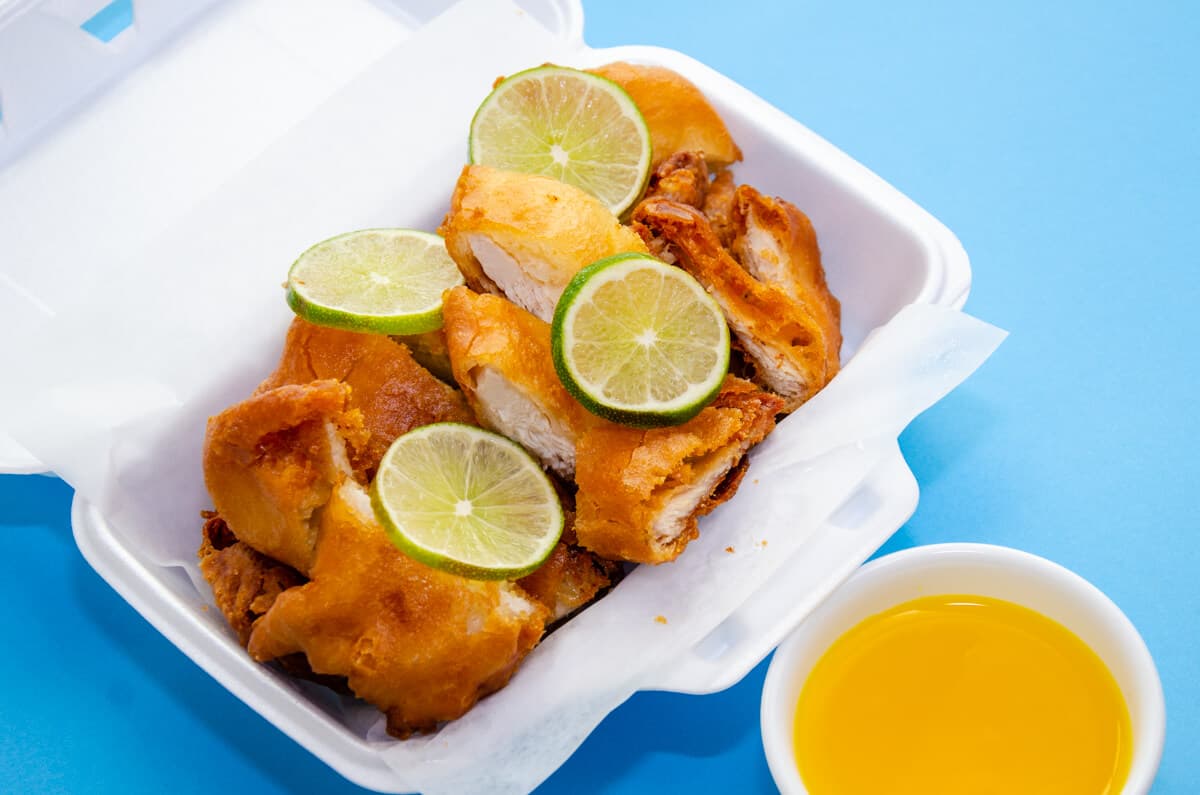 66. Deep-Fried Lemon Chicken