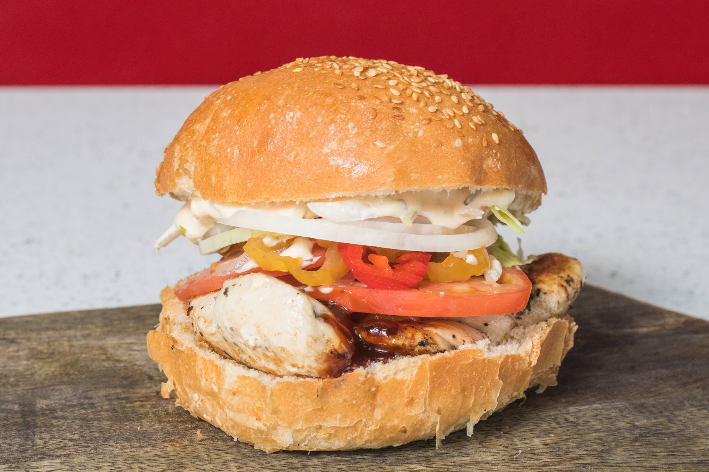 Chicken Fillet Burger (5 oz)