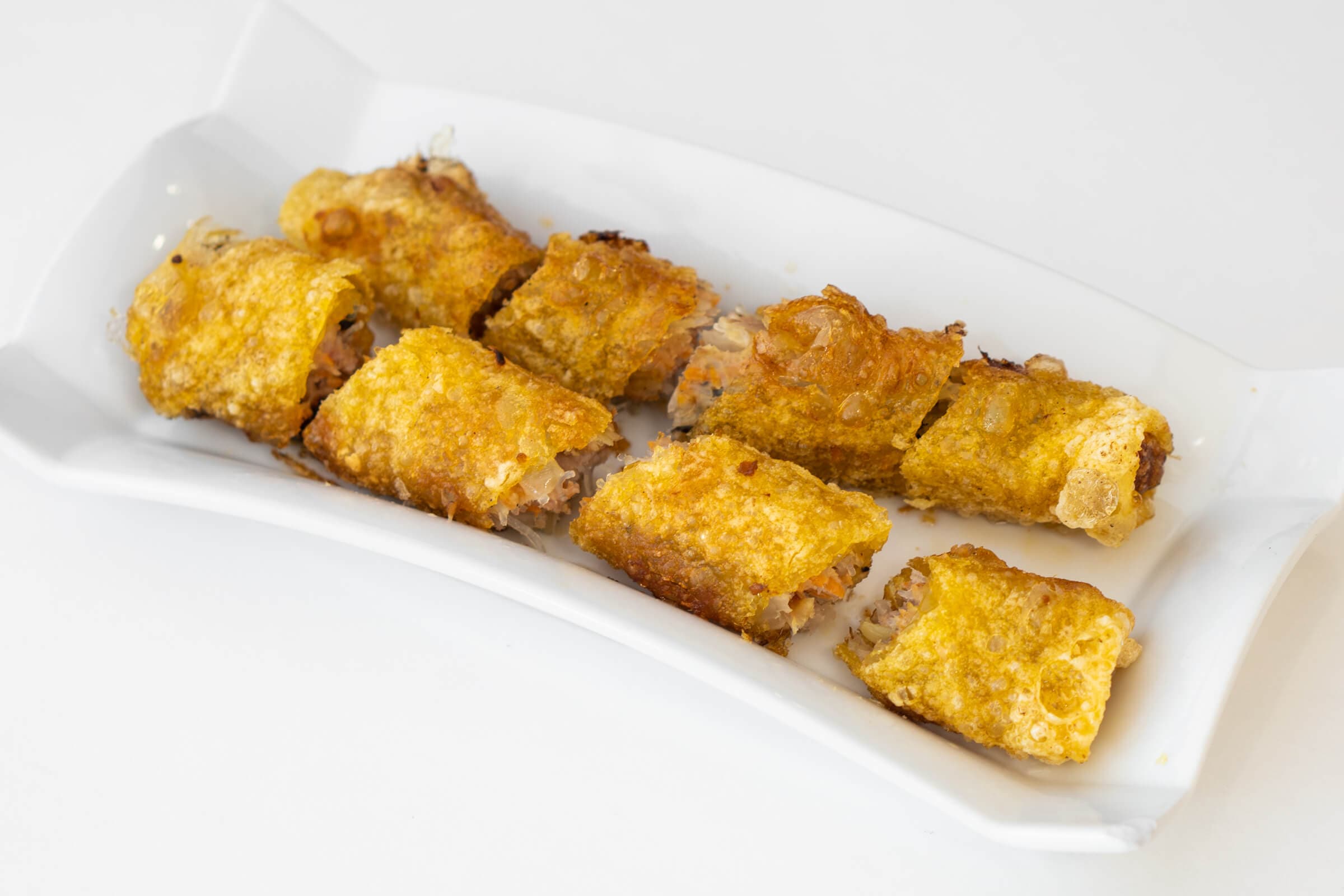 1. Deep-Fried Pork Spring Rolls (2 pcs) - Cha Gio