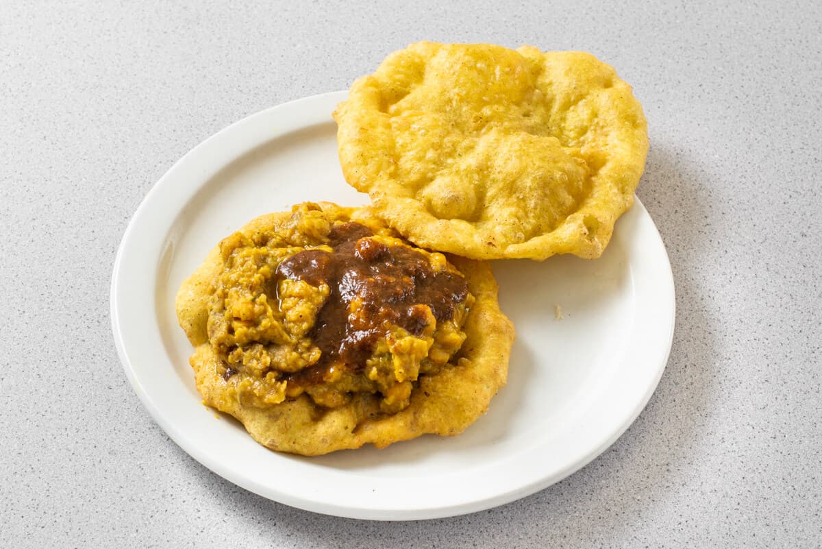 Doubles (Vegan Chickpea Sandwich)
