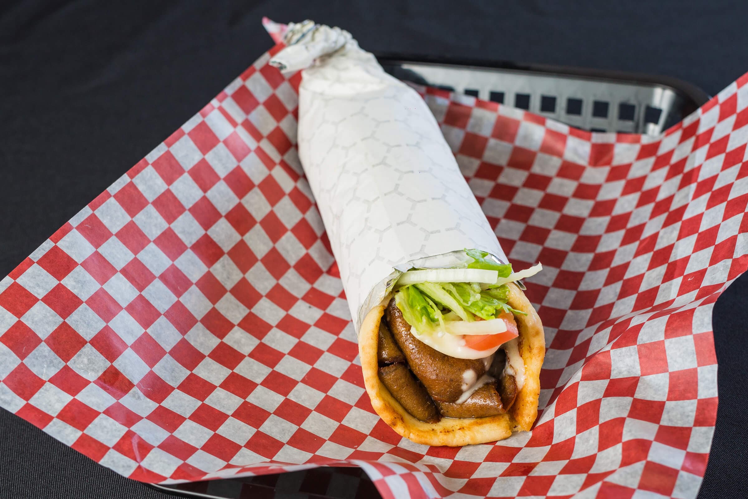8" Pita Cheese Donair