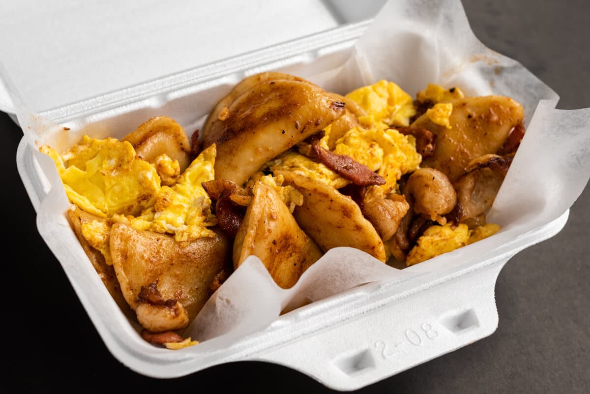 Breakfast Perogies