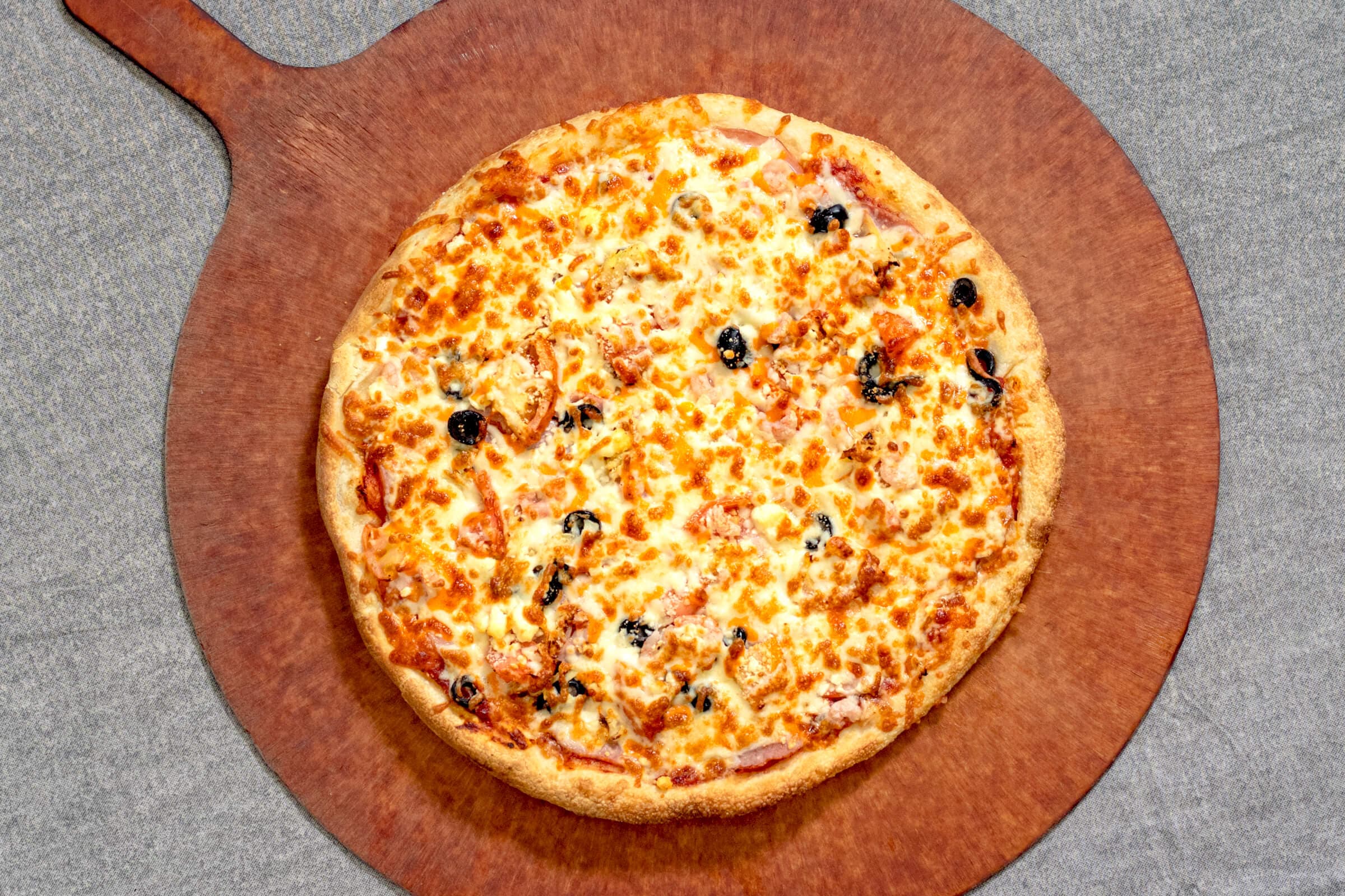 Two Large Ball Park Pizzas