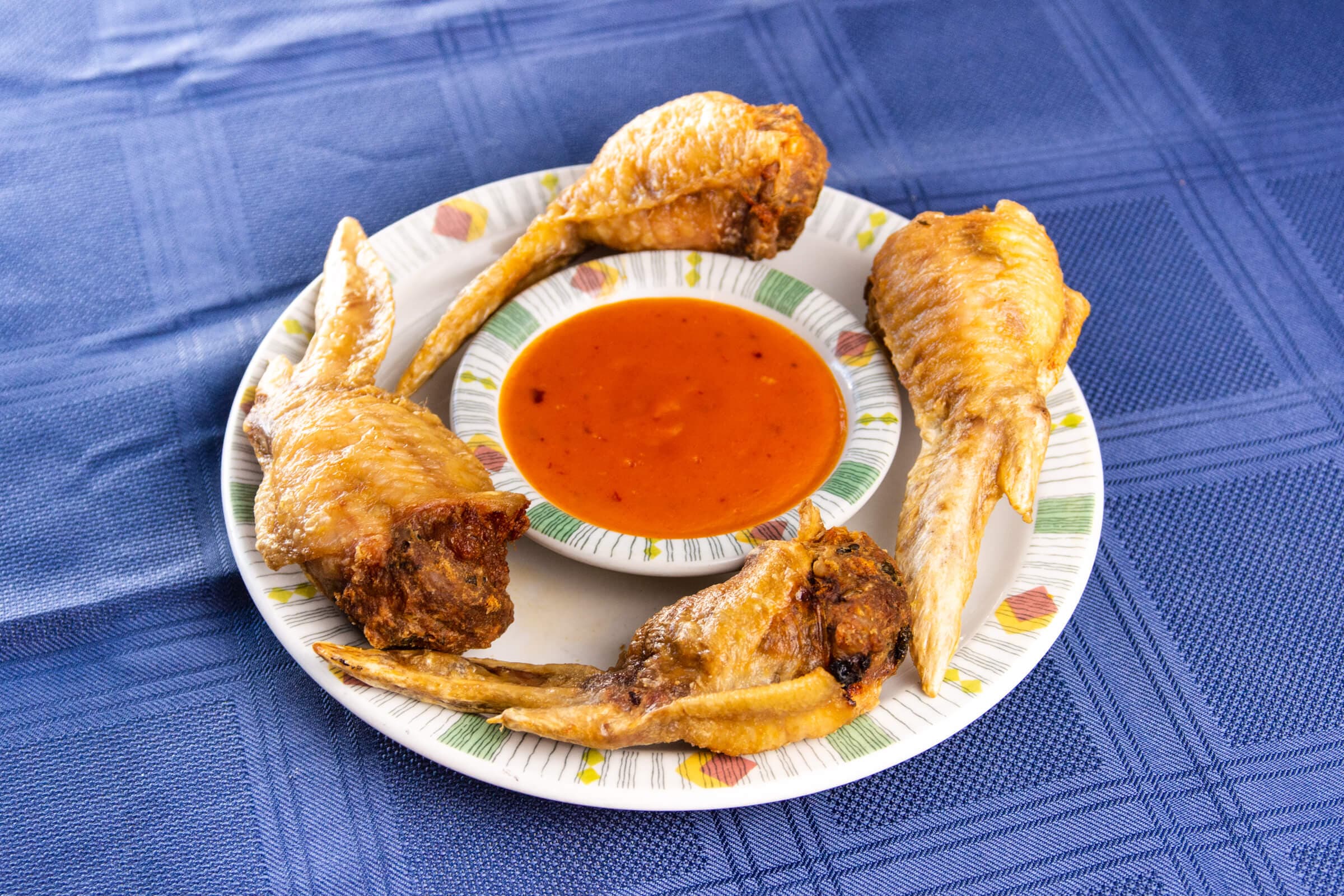 8. Thai Stuffed Wings (4 pcs)