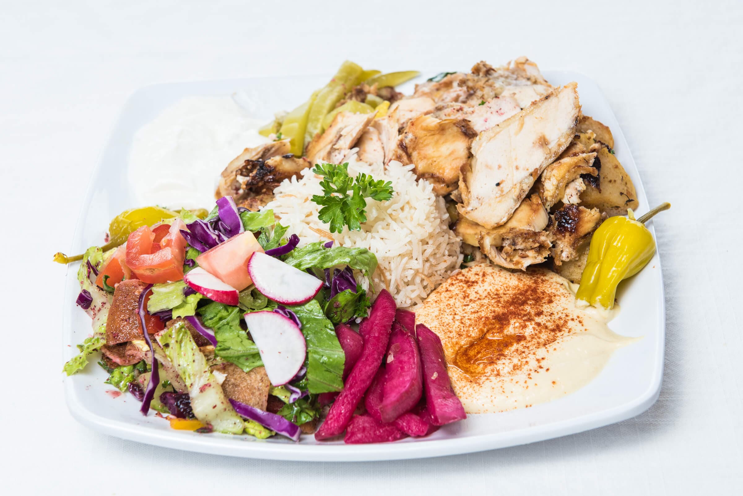 1. Chicken Platter