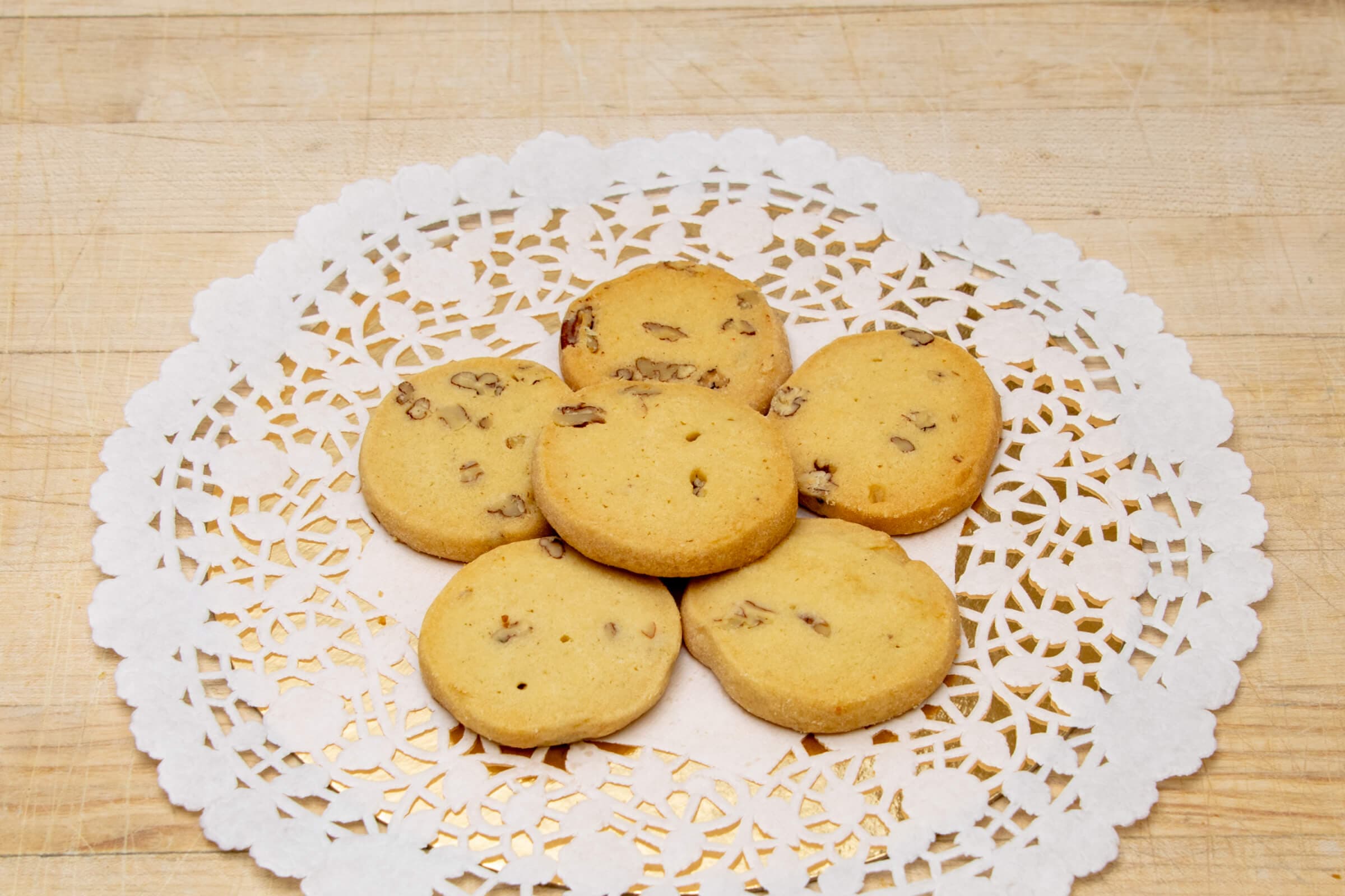 Pecan Shortbread Cookies (12 pcs)