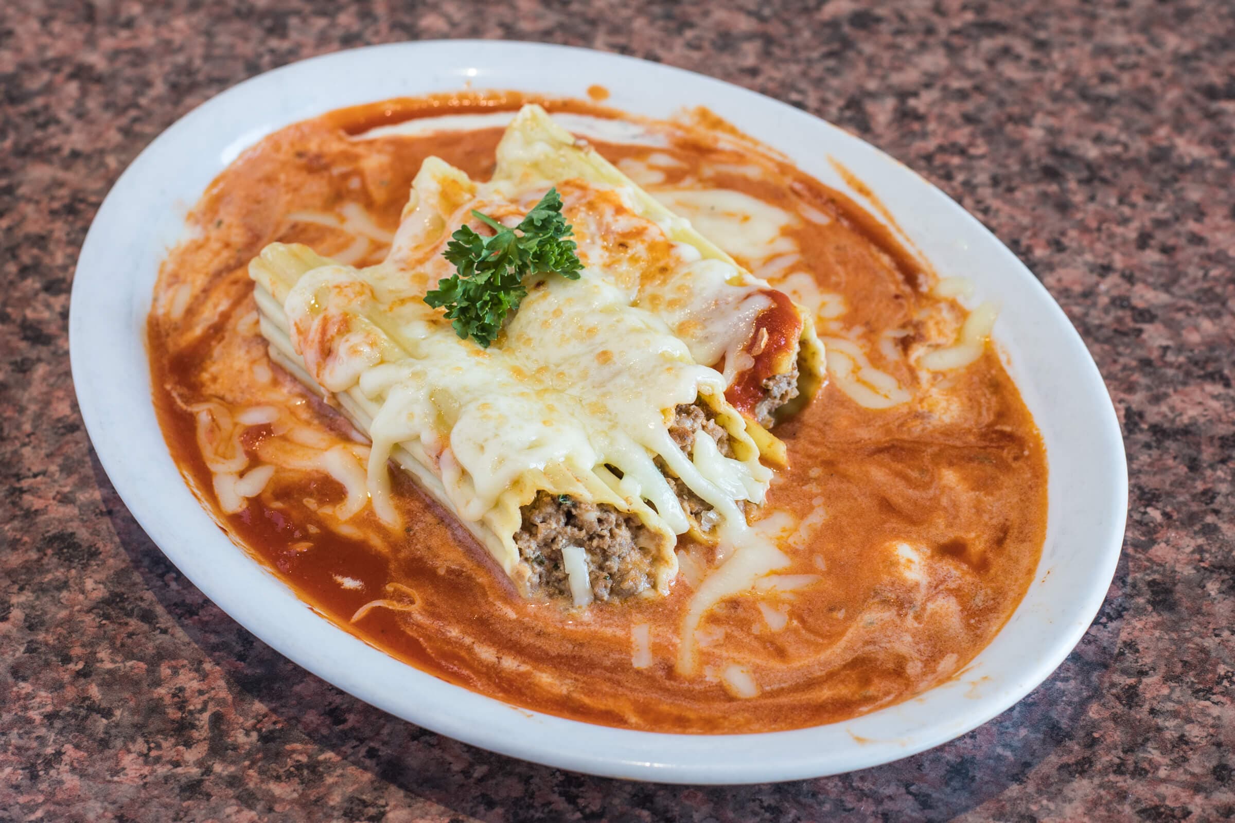 Cannelloni with Cheese