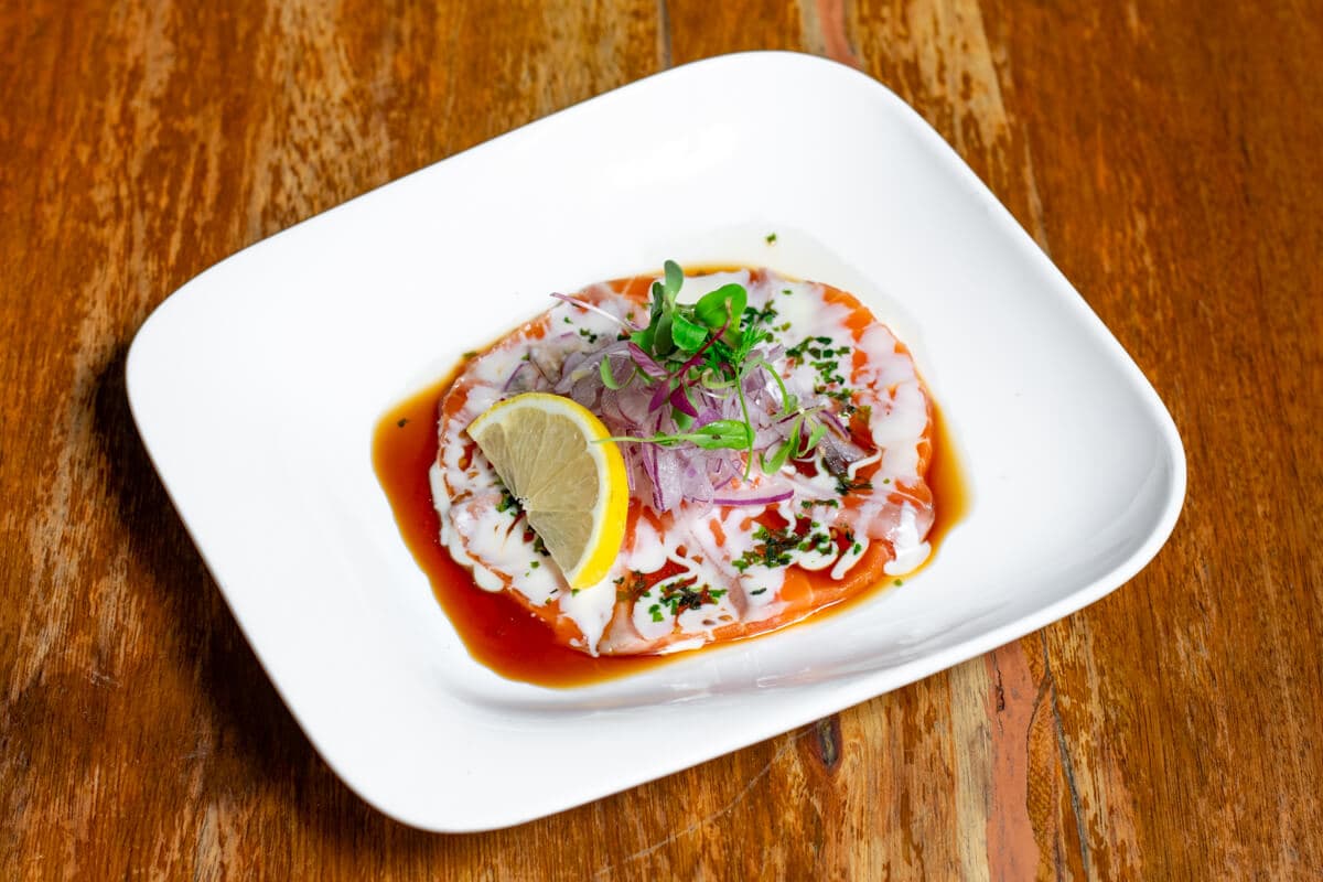Salmon Carpaccio