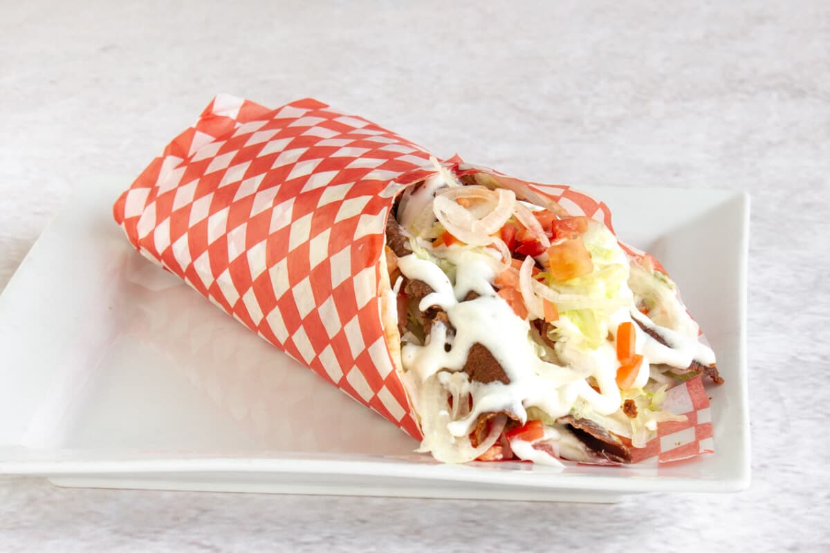 Regular Beef Donair (Better price at DoorDash)