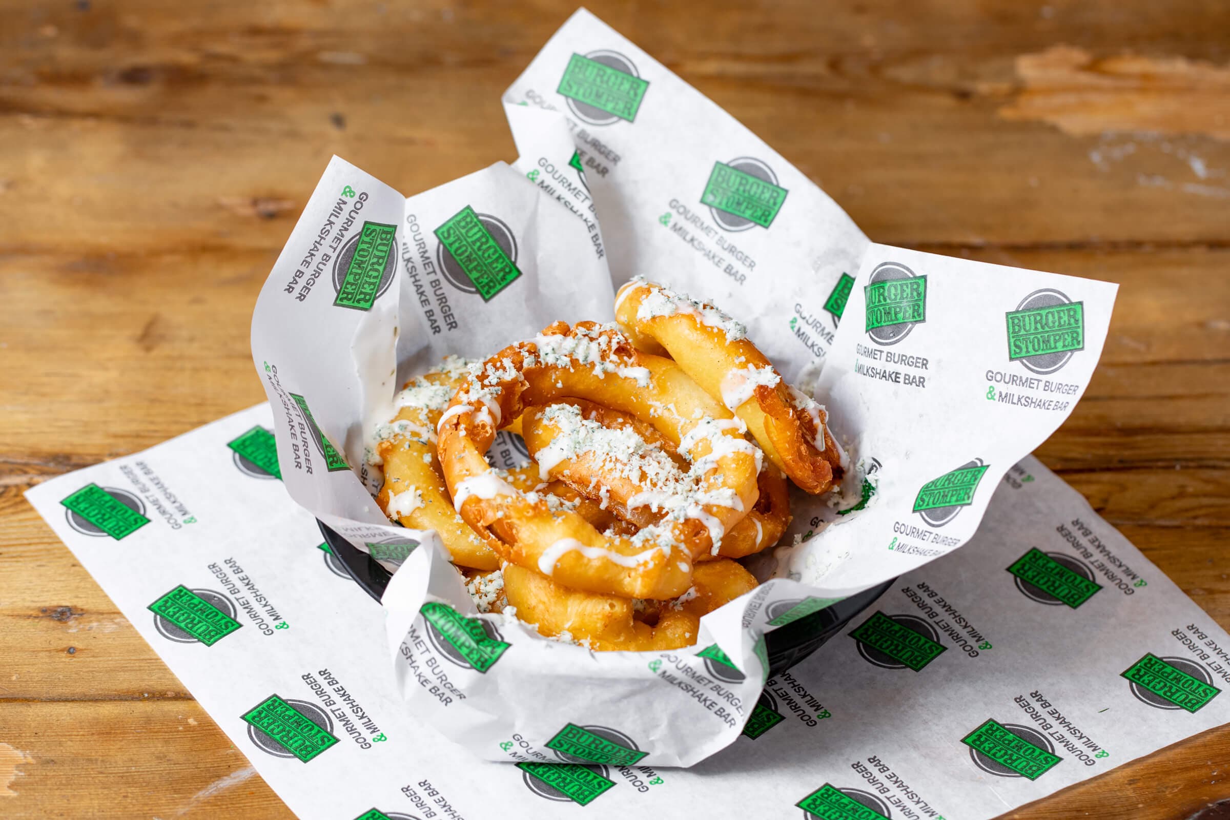 Blue Cheese Onion Rings