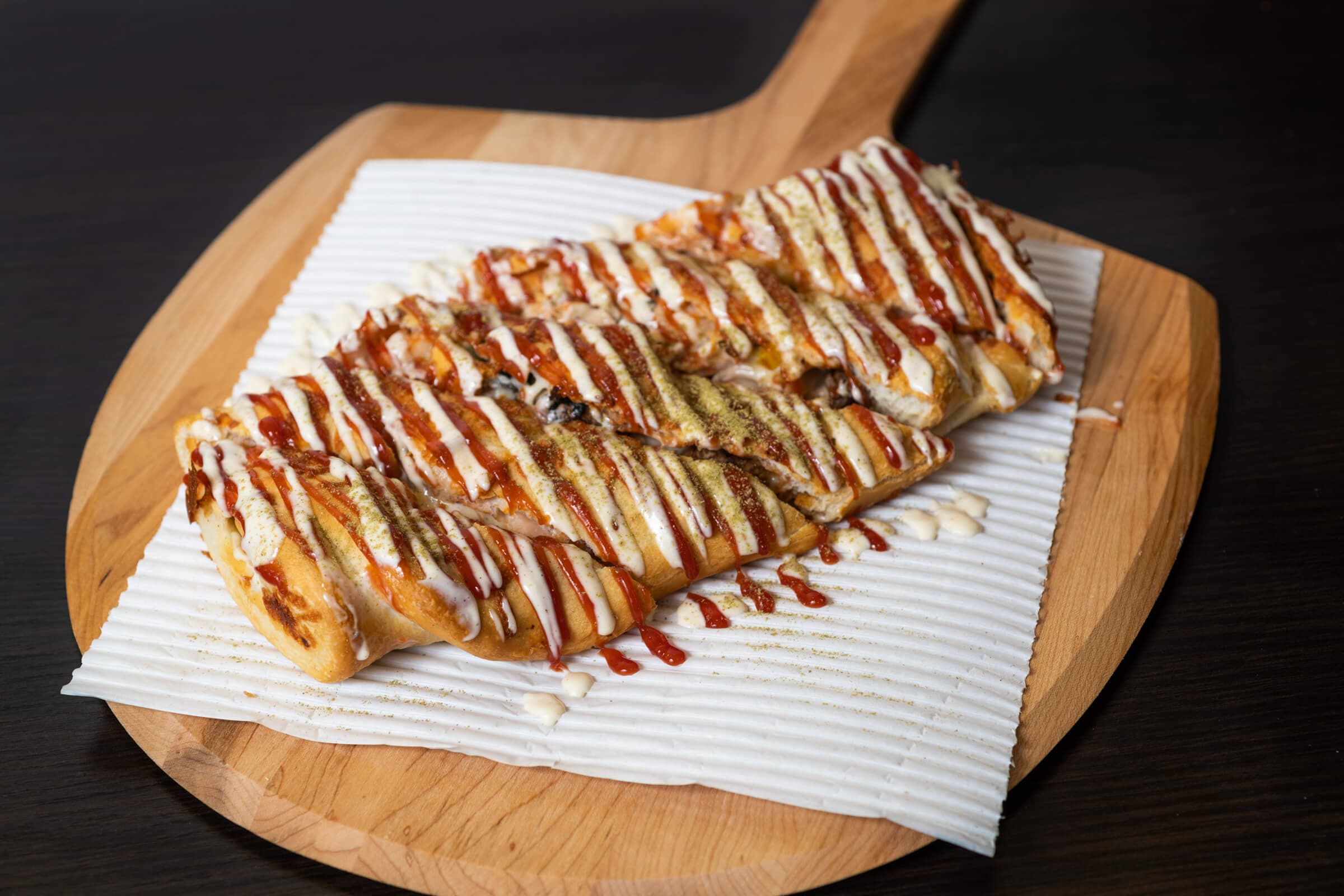Rolling Mixed Pizza (Beef and Chicken)