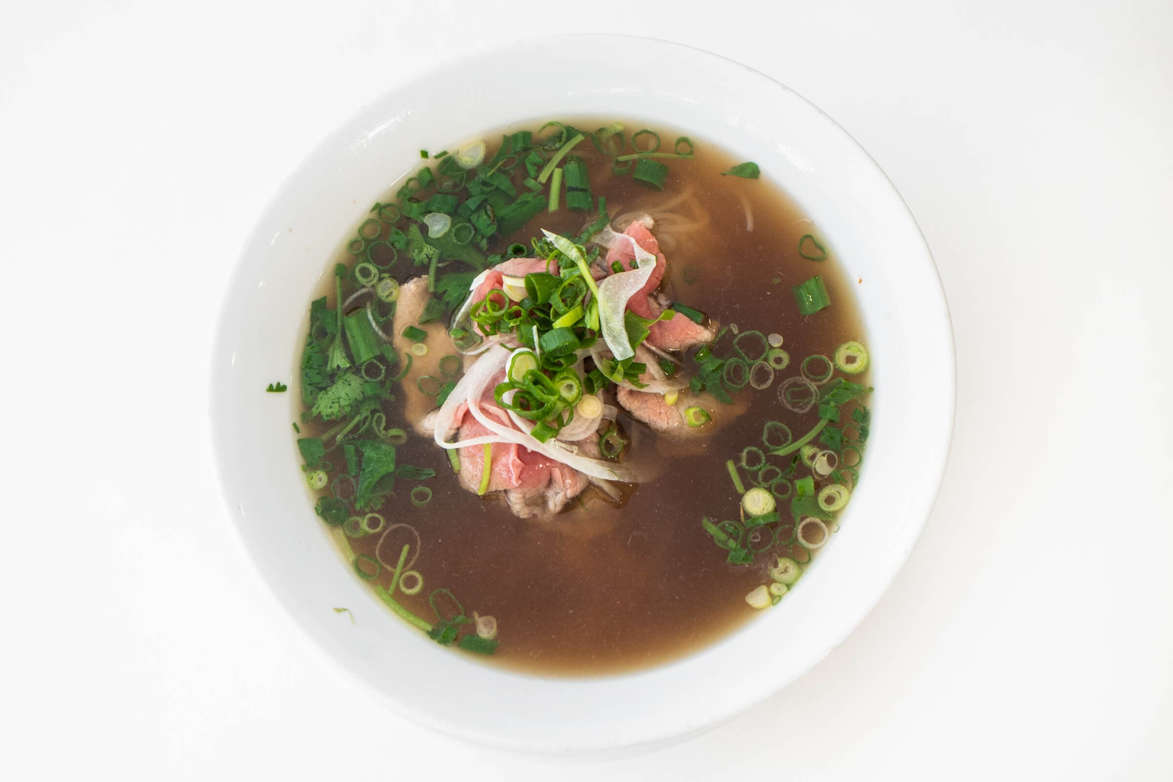 19. Rare Beef Noodle Soup - Pho Tai