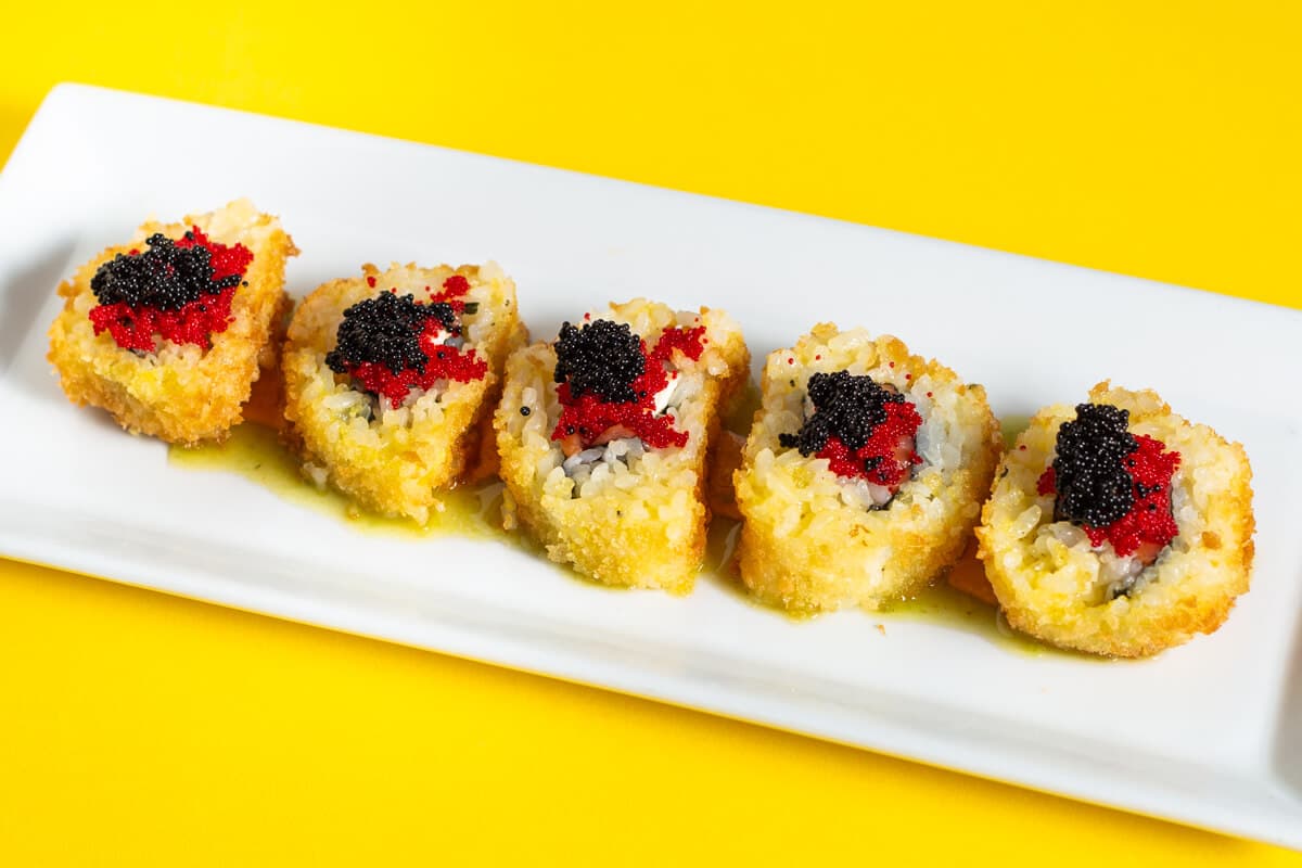71. Deep-Fried Tiger Eye Special Roll