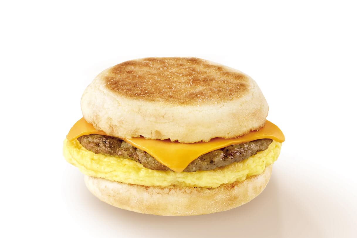 English Muffin Breakfast Sandwich