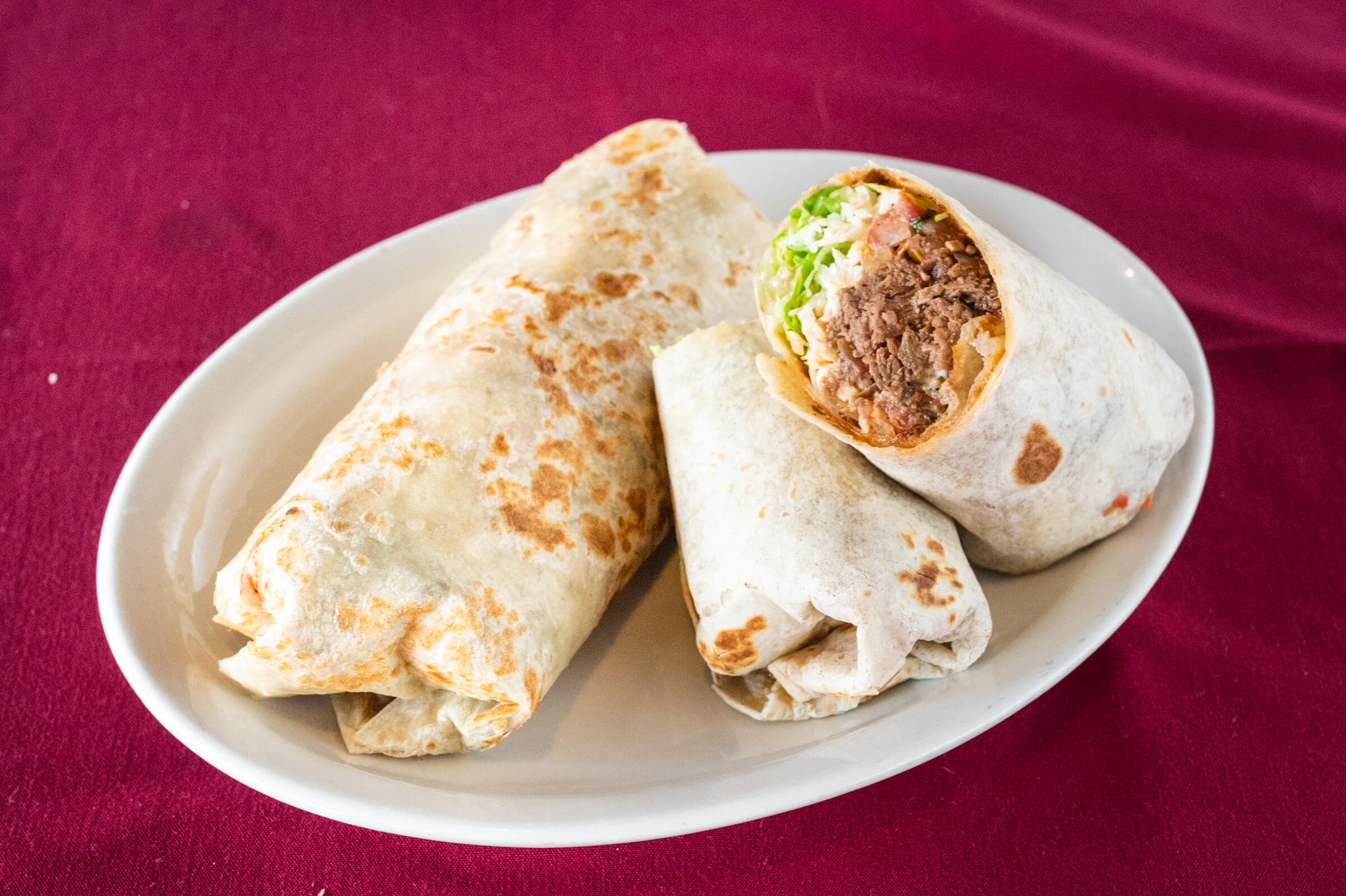 Alambra Meat Burrito