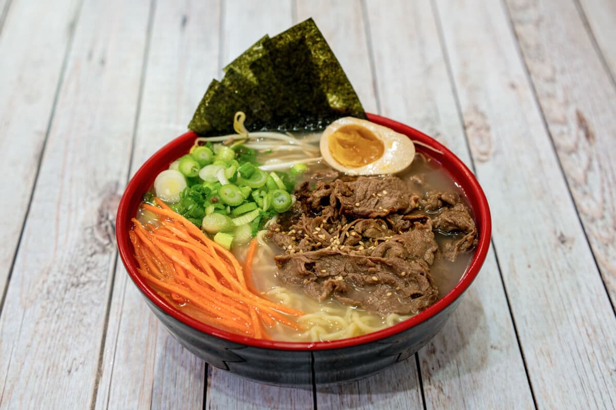 Soupe ramen au boeuf / Beef Ramen Soup