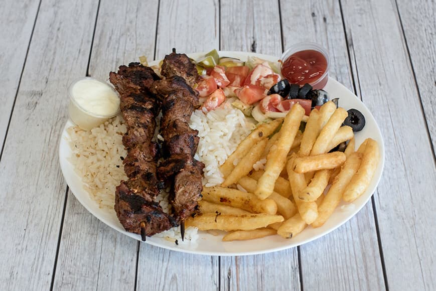 Brochette d'agneau