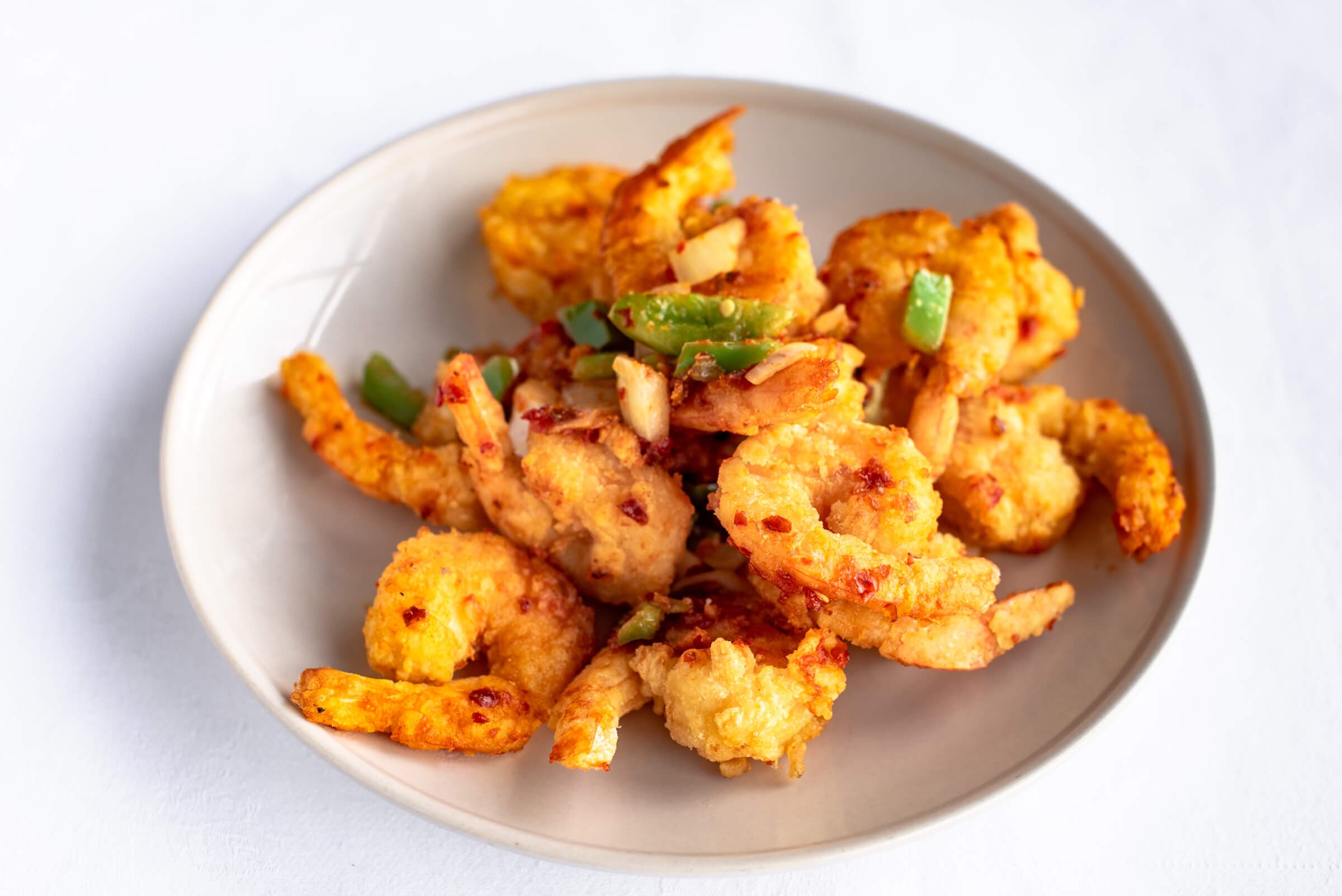 SF9. Spicy Salty Jumbo Shrimp (15 pcs)