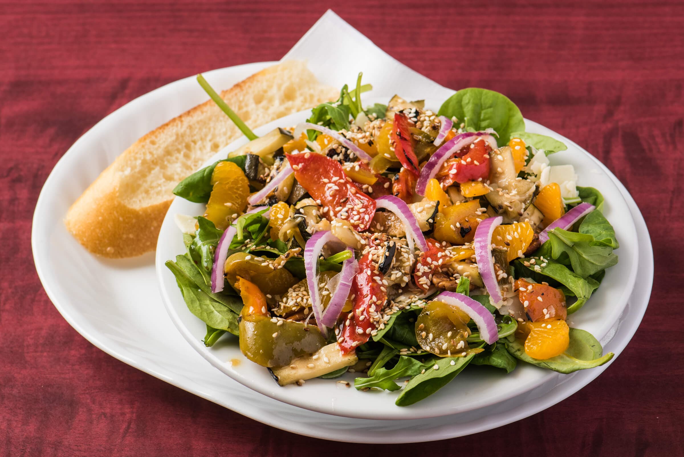 Spinach and Arugula Salad