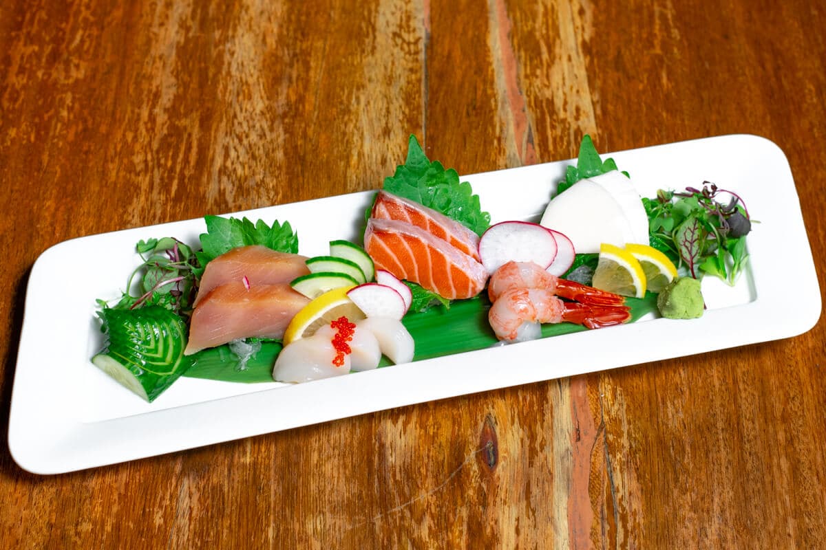 Five Items Sashimi Platter (10 pcs)