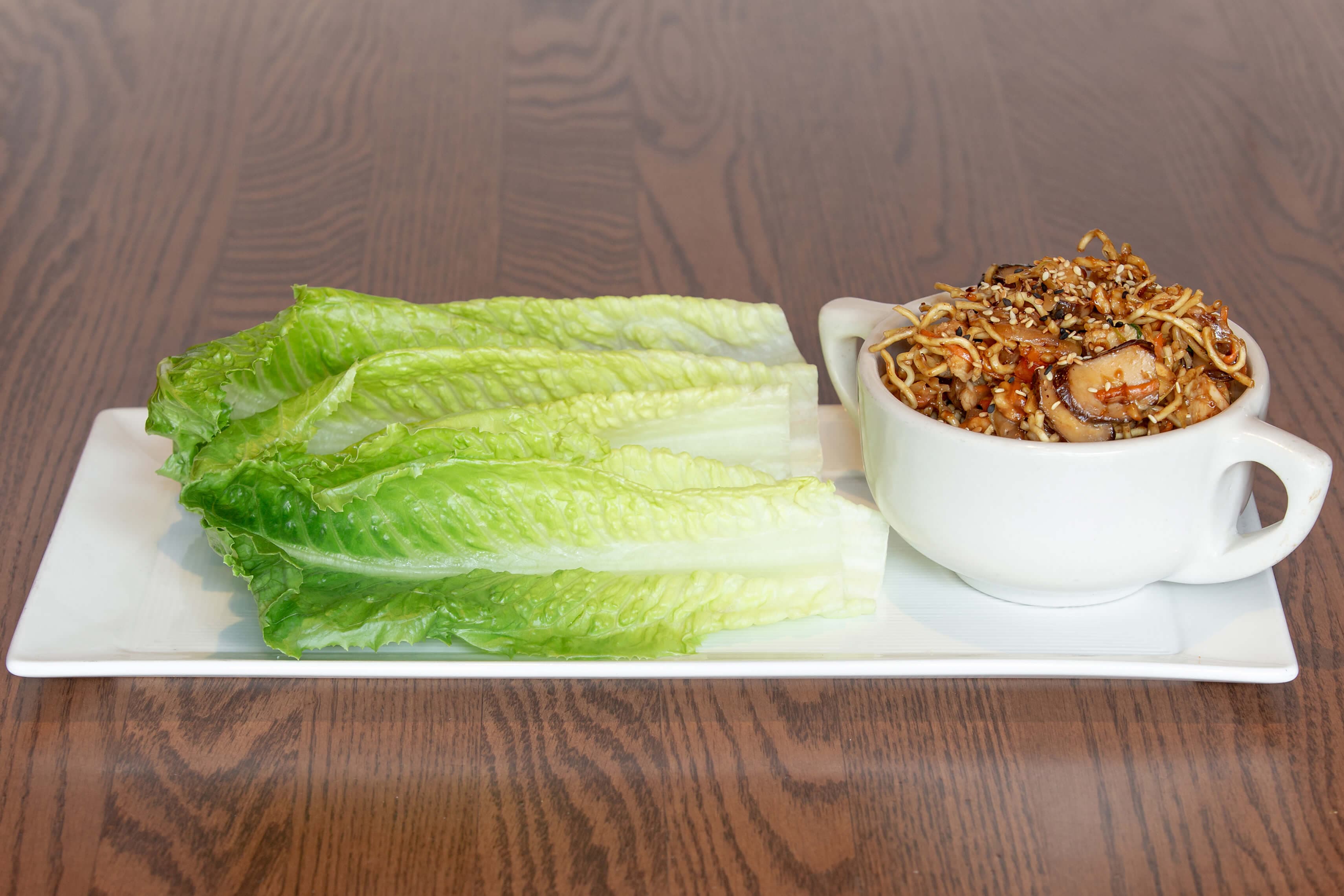 Dragon Boat Lettuce Wraps