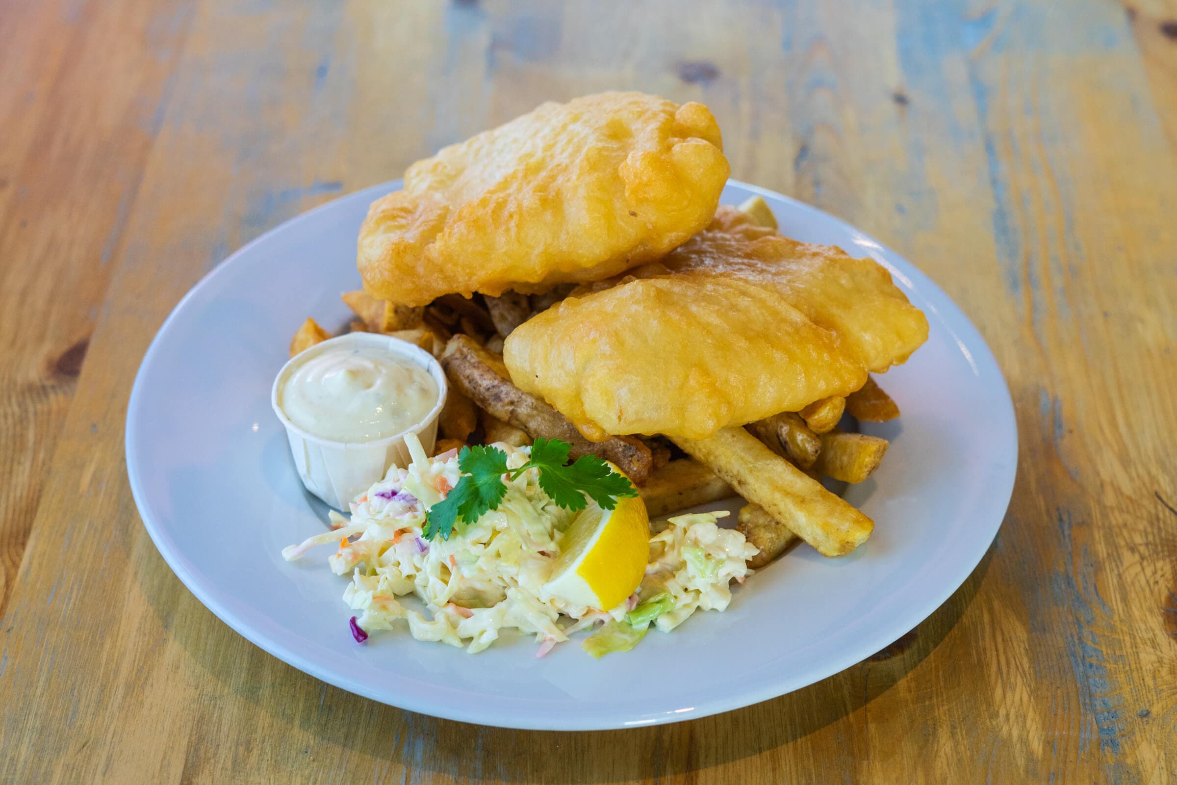Haddock & Chips - 2 pc