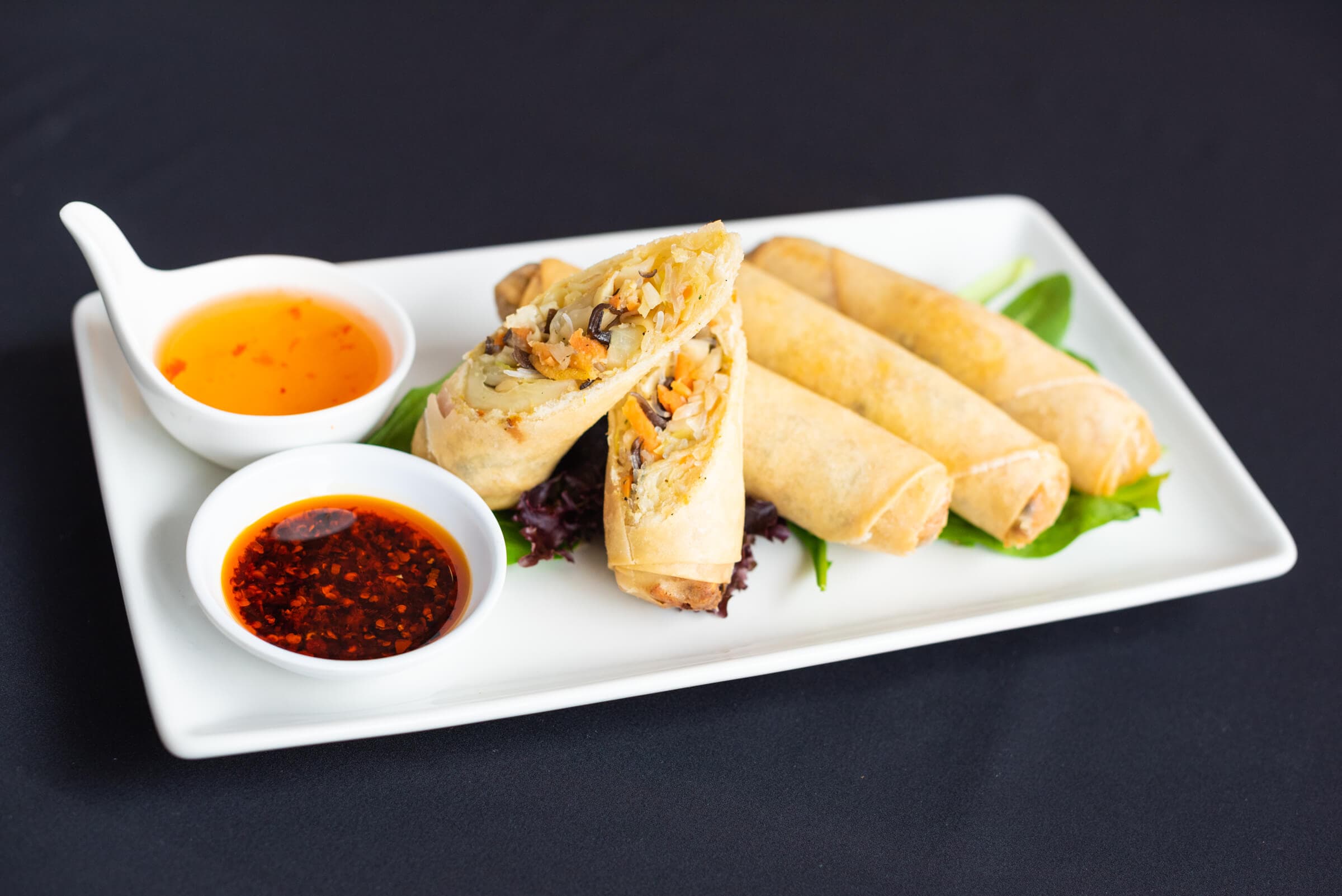 Thai Spring Rolls - Pho Pia Phak (2 pcs)