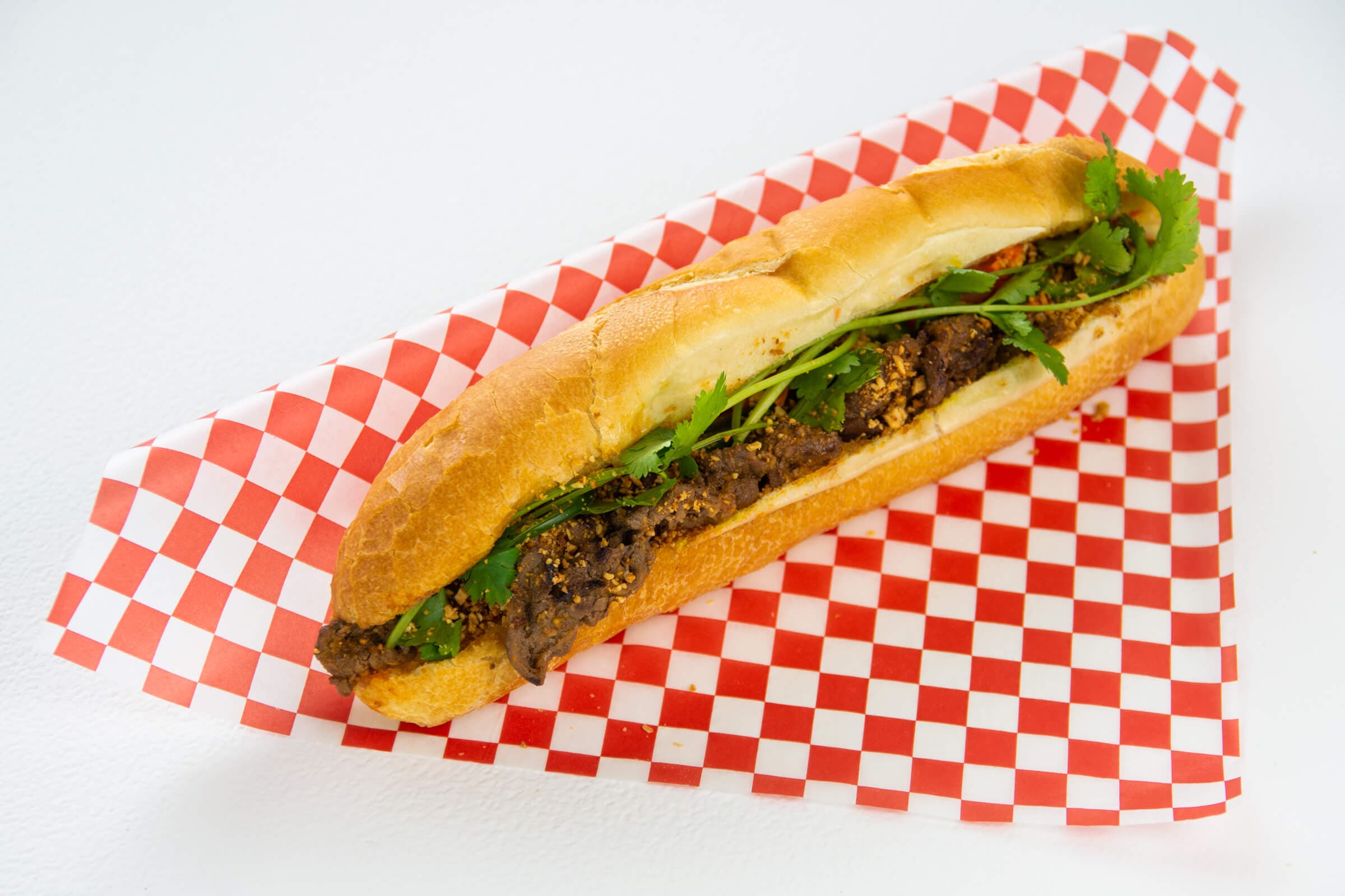37. Sate Beef Sub - Banh Mi Bo Xao Sate