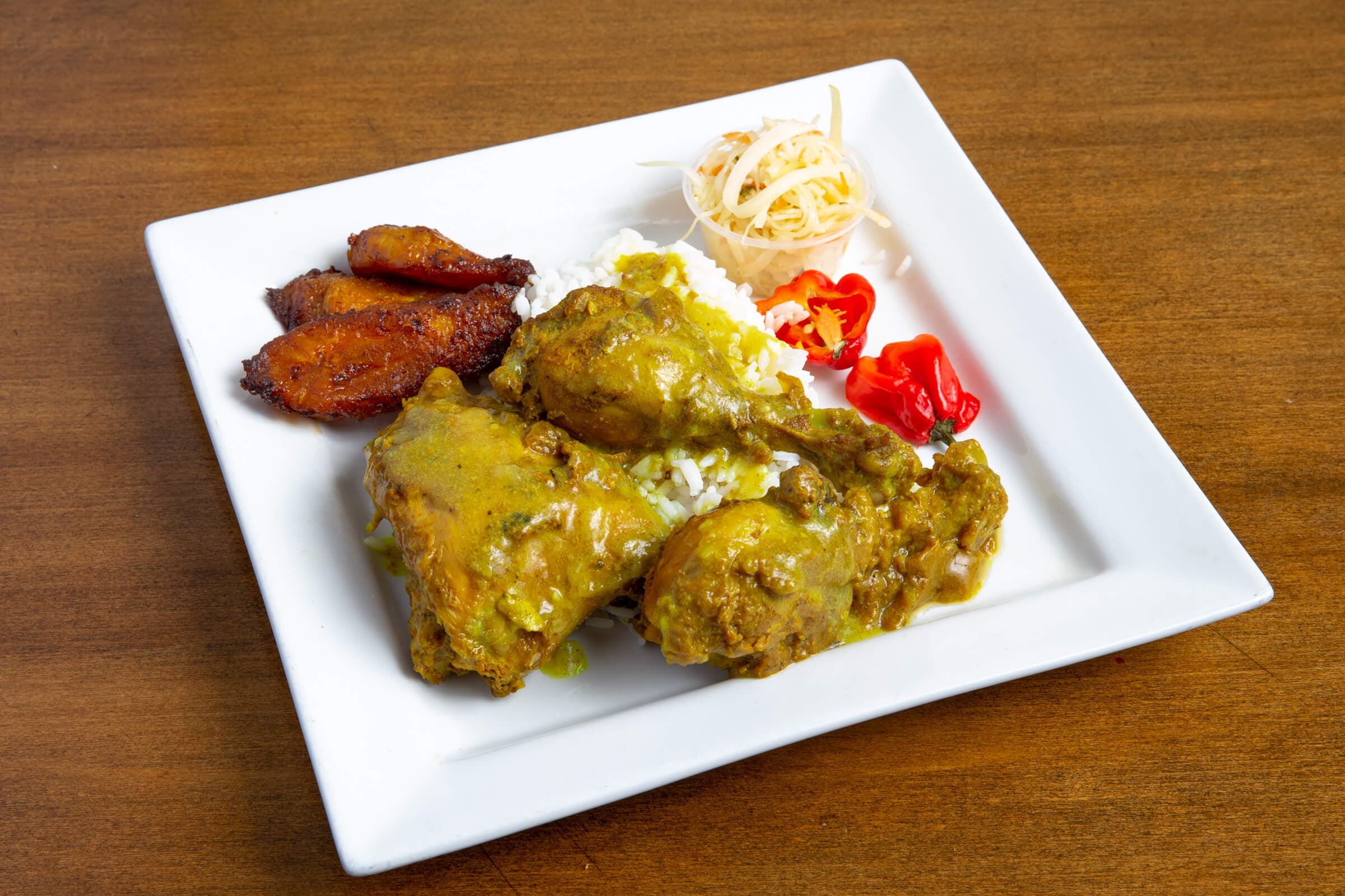Dinner Size: Curry Chicken Meal (Boneless Chicken)
