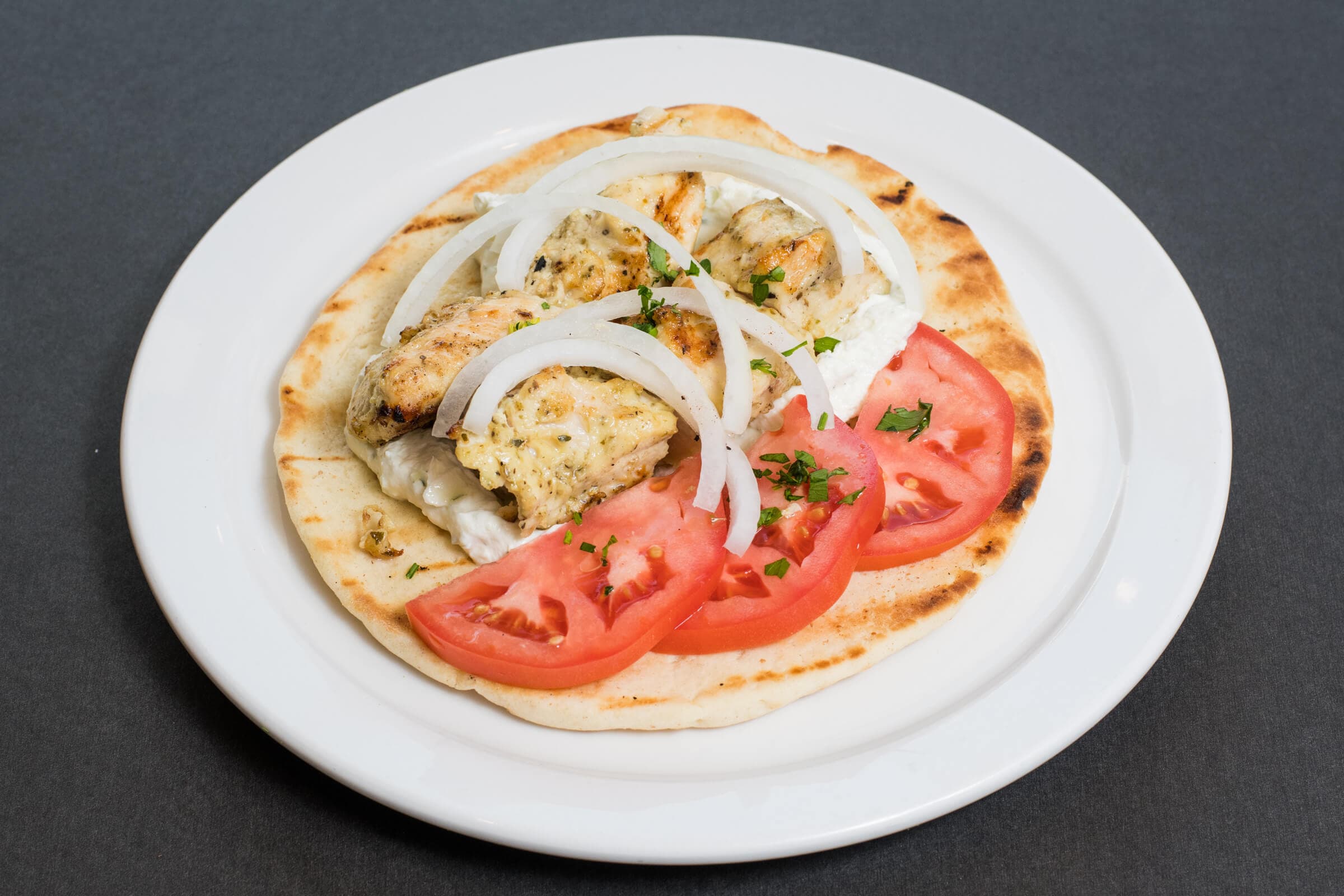 Chicken Souvlaki Sandwich