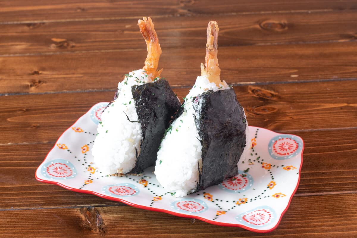 Shrimp Tempura Onigiri
